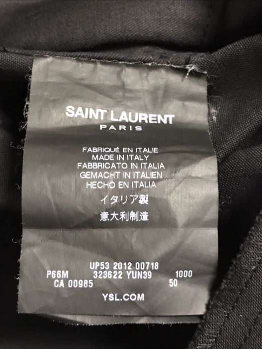 Saint Laurent Paris Saint Laurent Paris by Hedi Slimane SS13 Pants ...