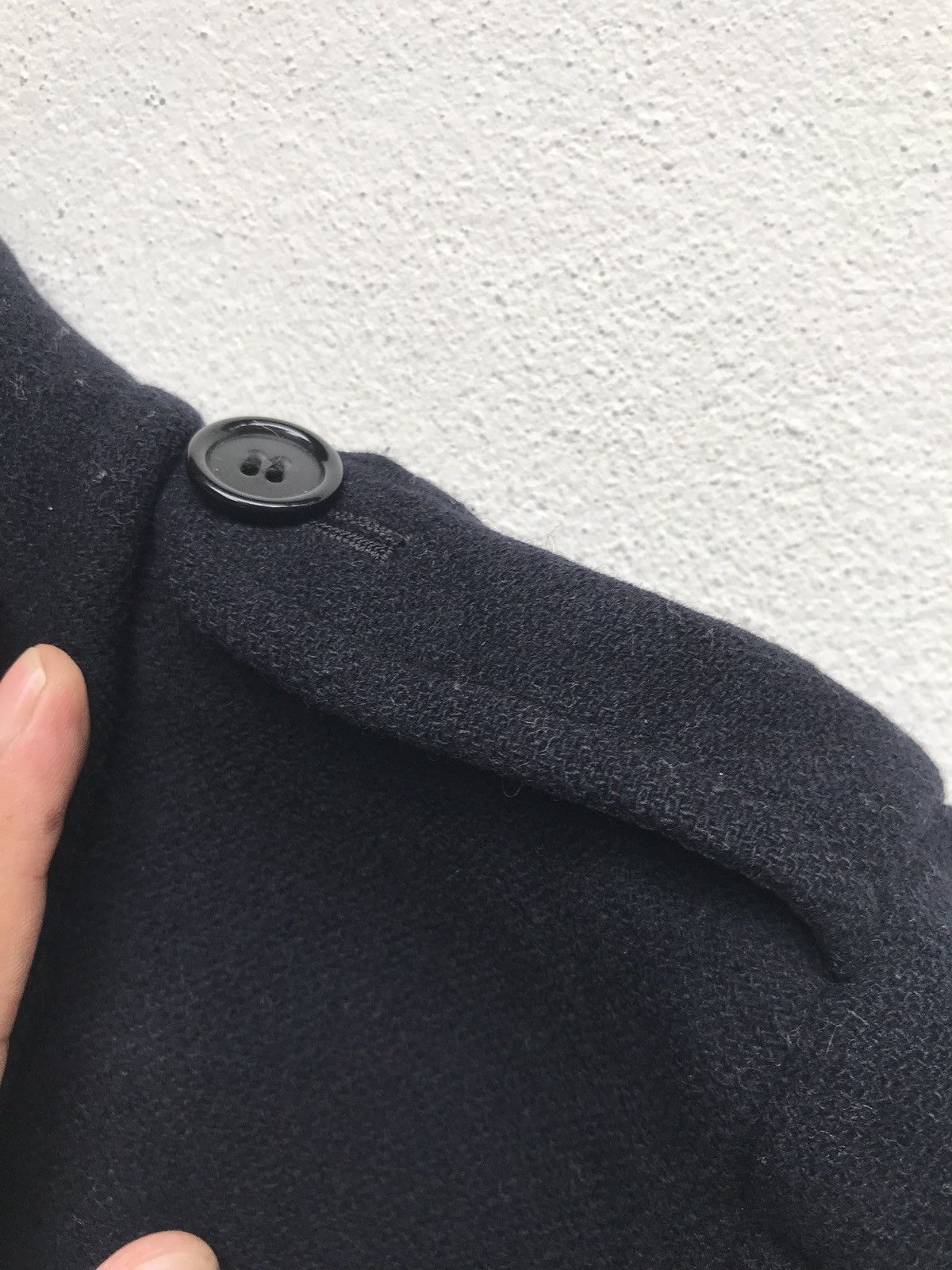 CABANE de ZUCCa Spectro Dragon Zucca Wool Double Breast Coat Size US S / EU 44-46 / 1 - 6 Thumbnail