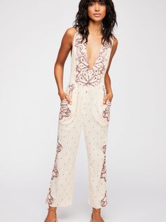 Desert Roads Crochet Jumpsuit