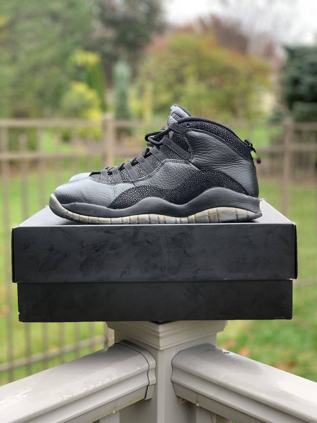 Jordan Brand OVO x Air Jordan 10 OVO black Grailed