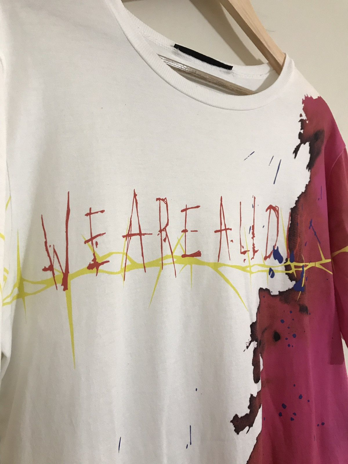 Haider Ackermann Haider Ackermann “We Are All Dust” T-Shirt | Grailed