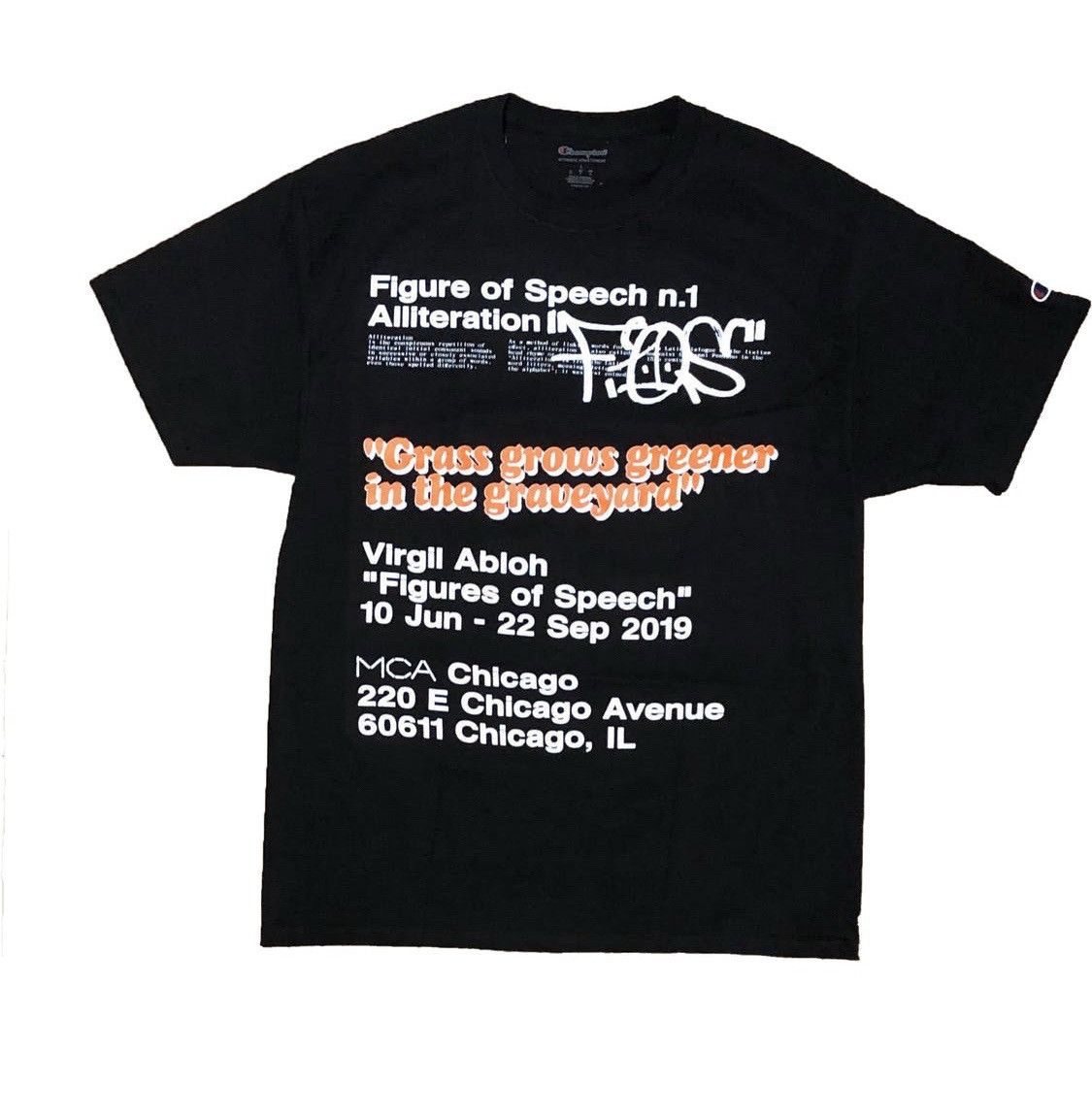 Off-White Off White x MCA Graveyard Tee Size US L / EU 52-54 / 3 - 3 Thumbnail