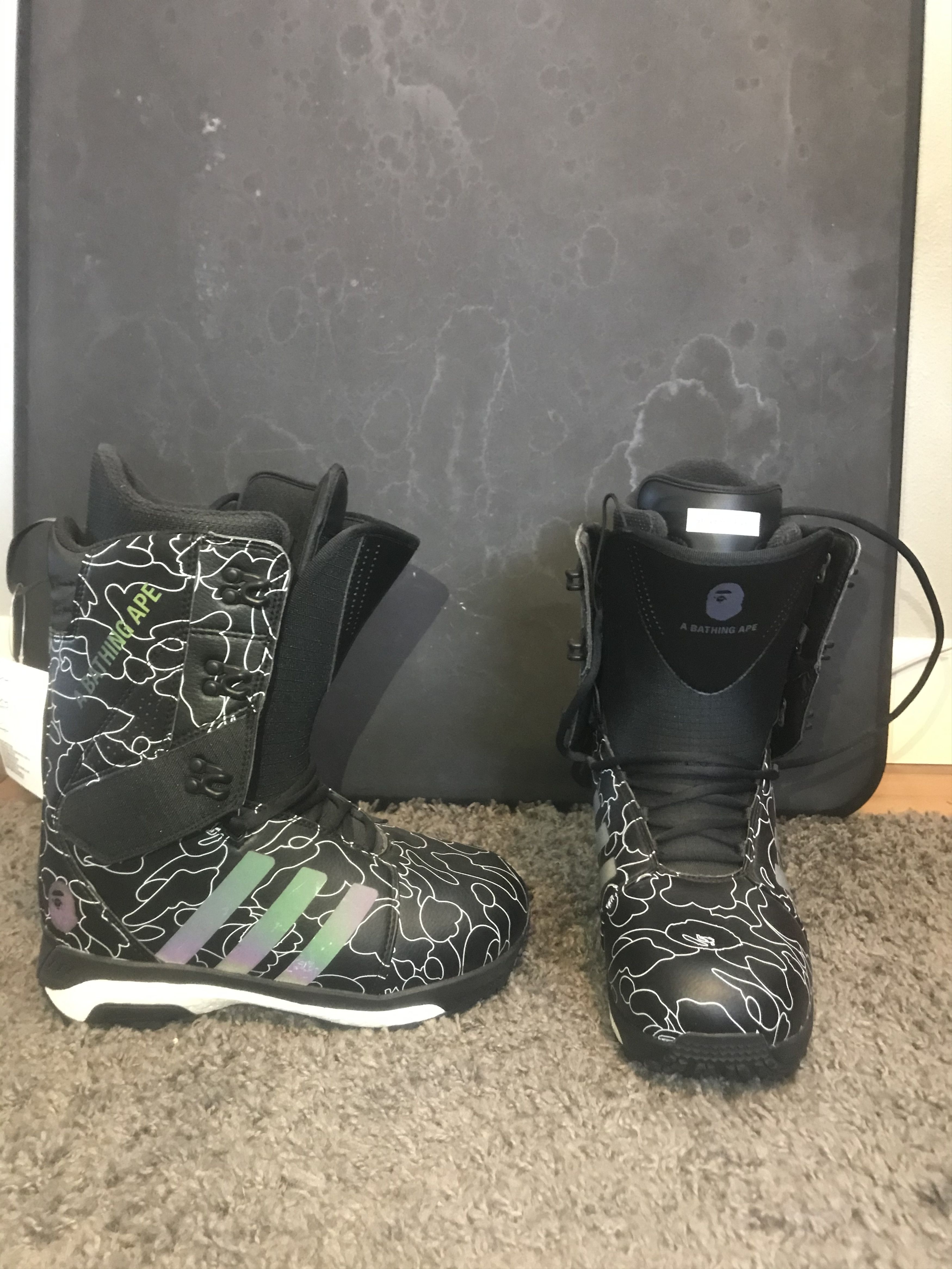 Adidas bape snowboard boots hotsell