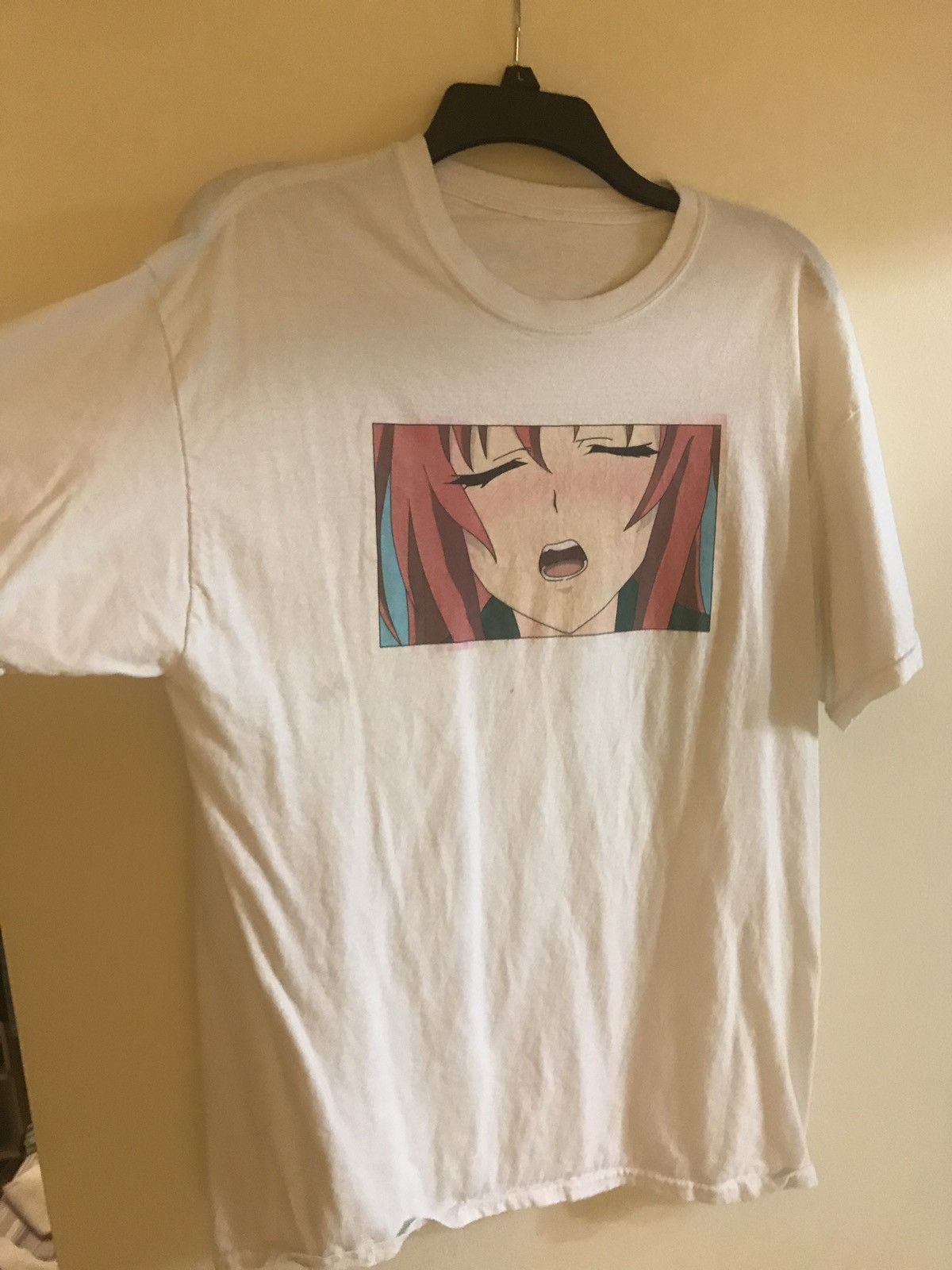 Vintage Anime Girl Moaning Tee | Grailed