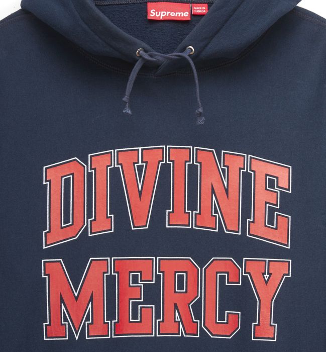 Supreme divine mercy discount hoodie