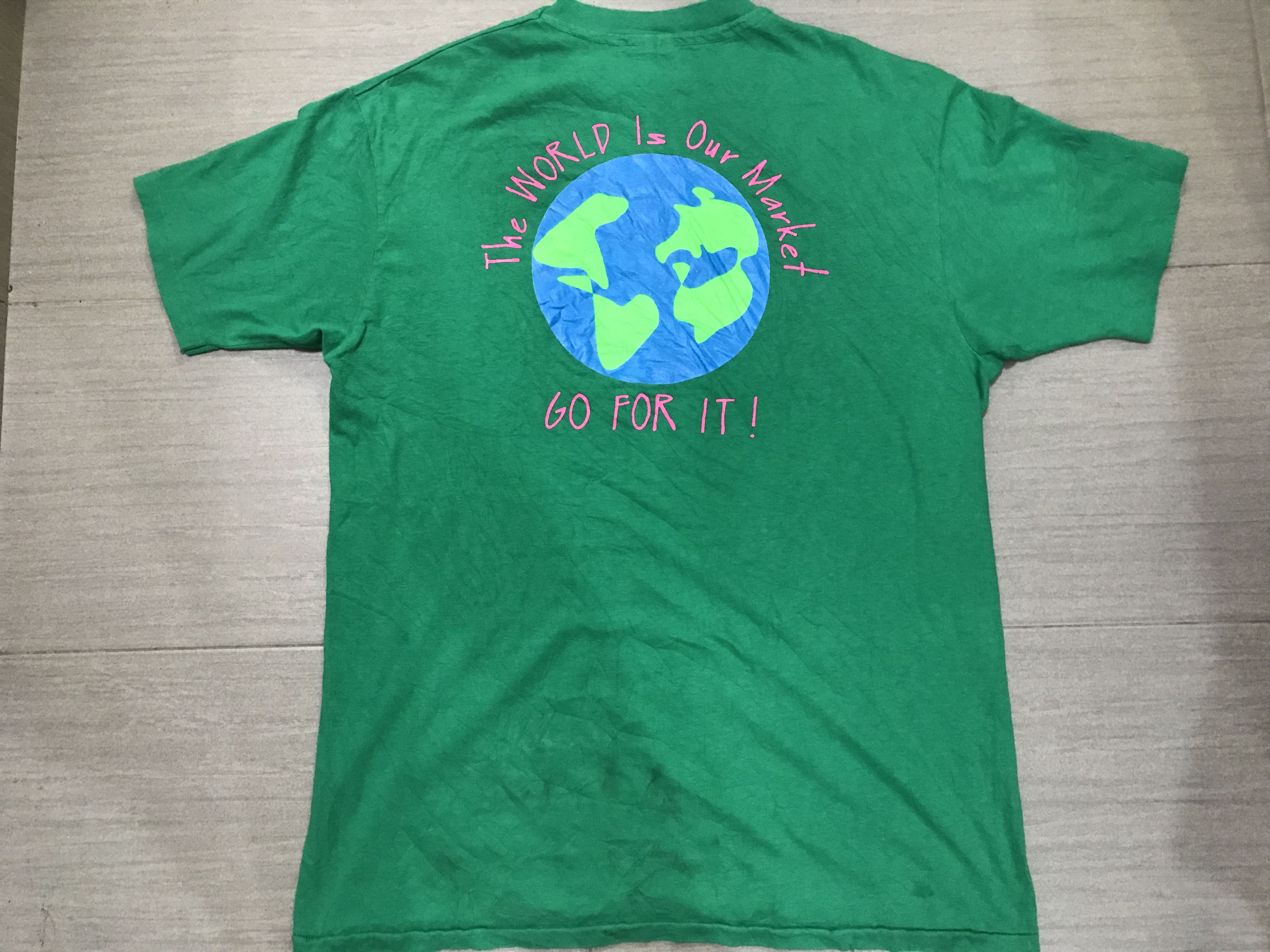 Hanes Vintage MICROSOFT International Handbook 1991 Tshirt USA Size US XL / EU 56 / 4 - 4 Thumbnail