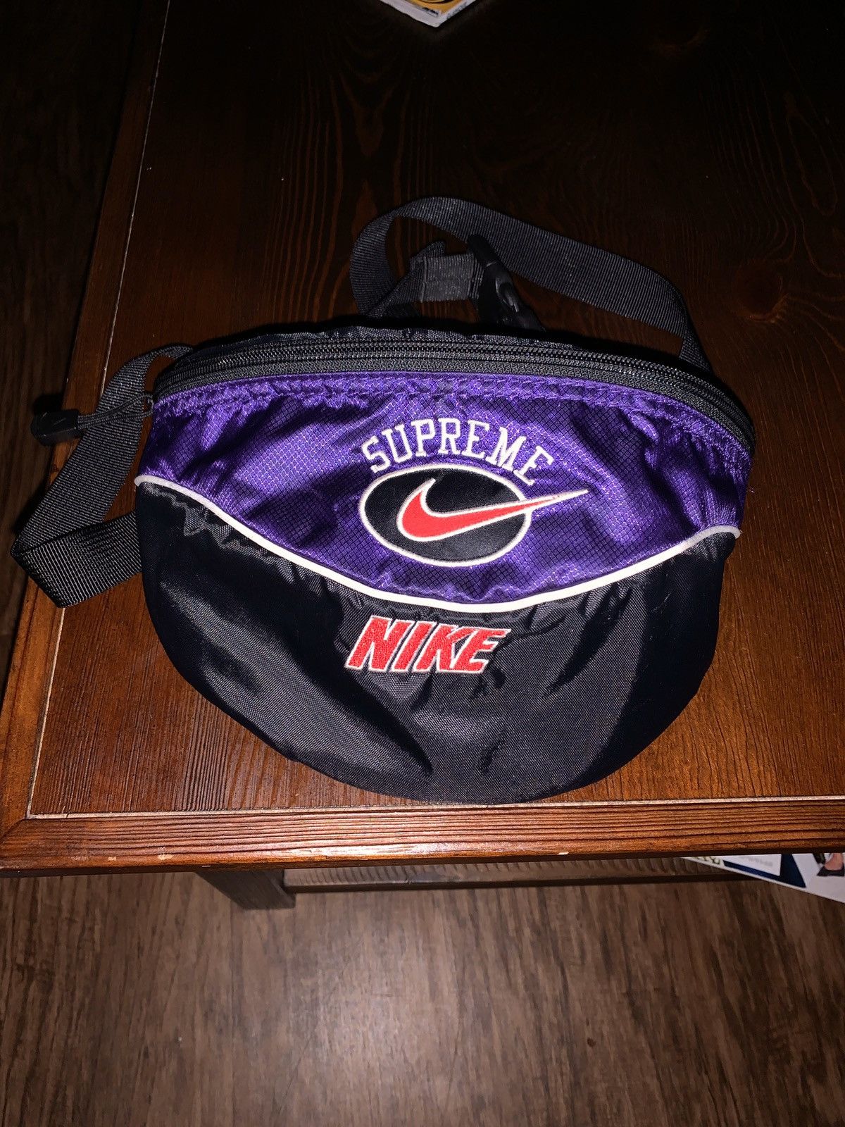 Nike × Supreme Supreme Nike waist Bag Purple | Grailed