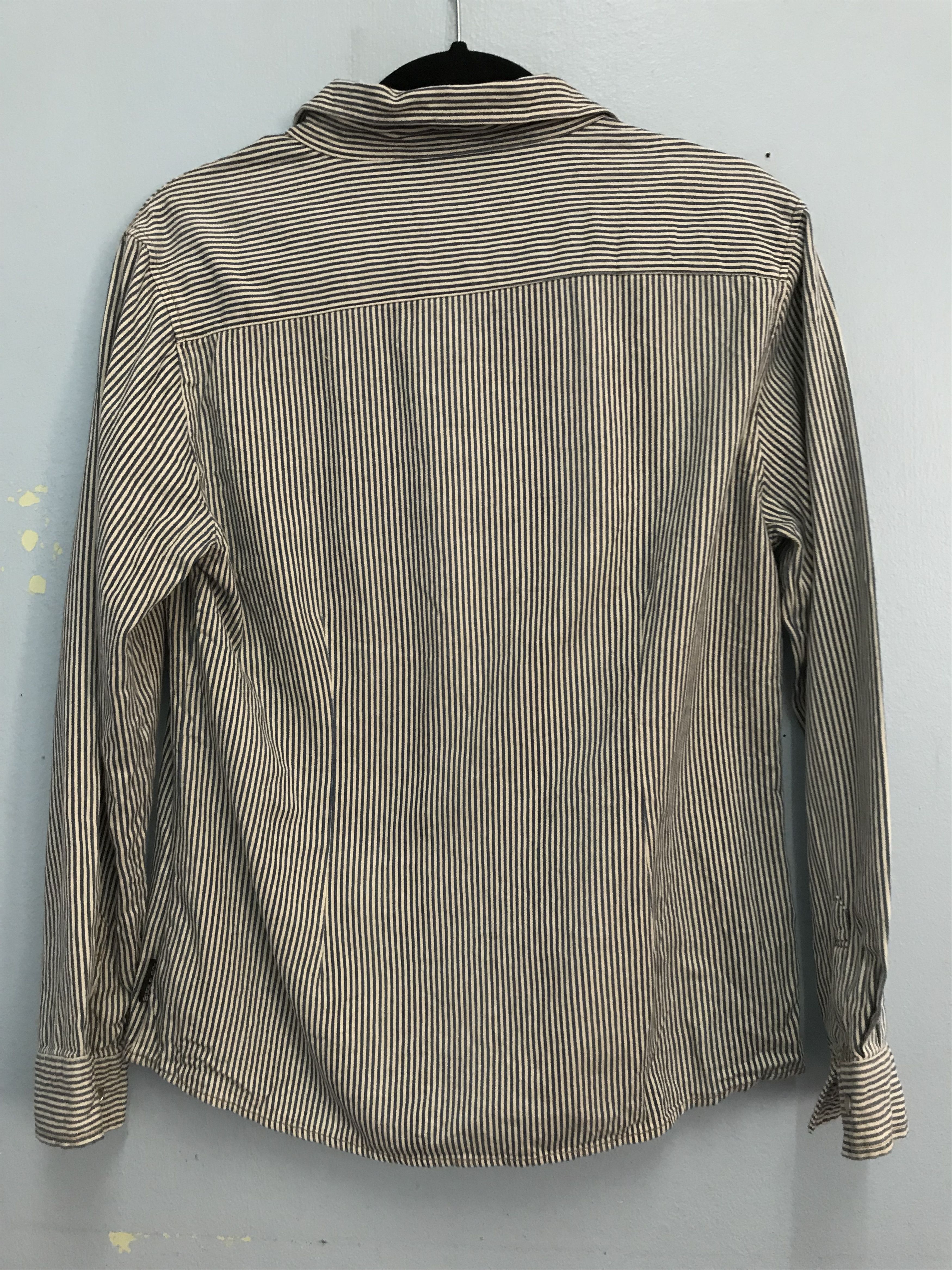 Bugle Boy Vintage Bugle Boy Hickory Double Pocket Wastern Shirt Size US L / EU 52-54 / 3 - 7 Thumbnail