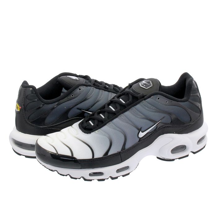 Nike NIKE AIR MAX PLUS TN BLACK/WHITE Shoes Size 13 852630-028 | Grailed