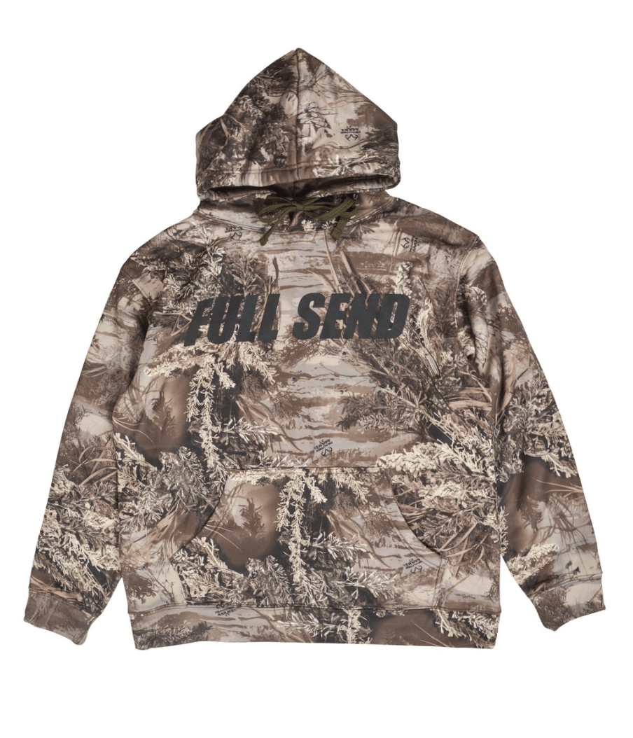 Full send camo hoodie on sale