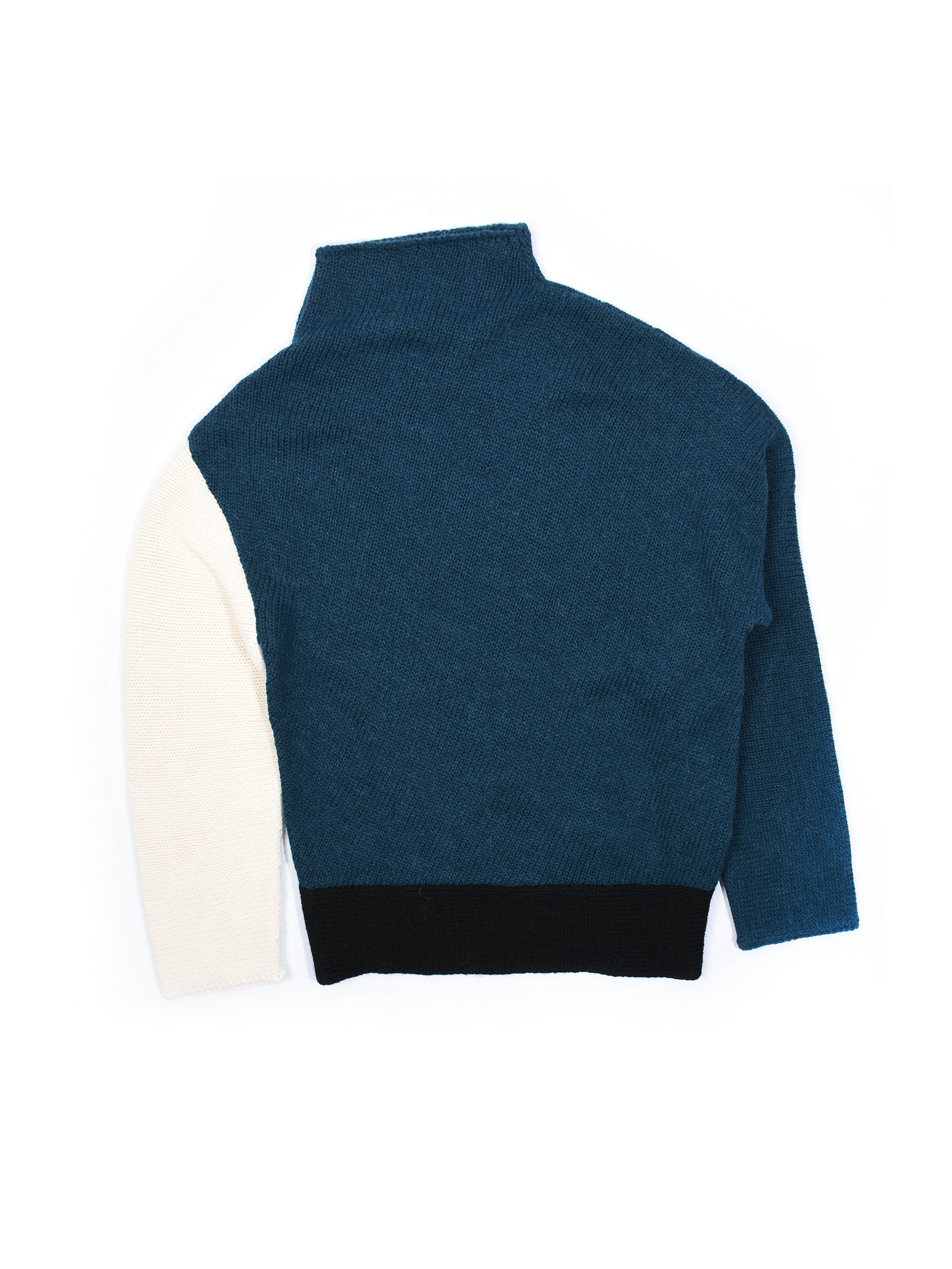 Kiko Kostadinov Alpaca and Wool Midnight Stripe Sweater Size US M / EU 48-50 / 2 - 3 Thumbnail