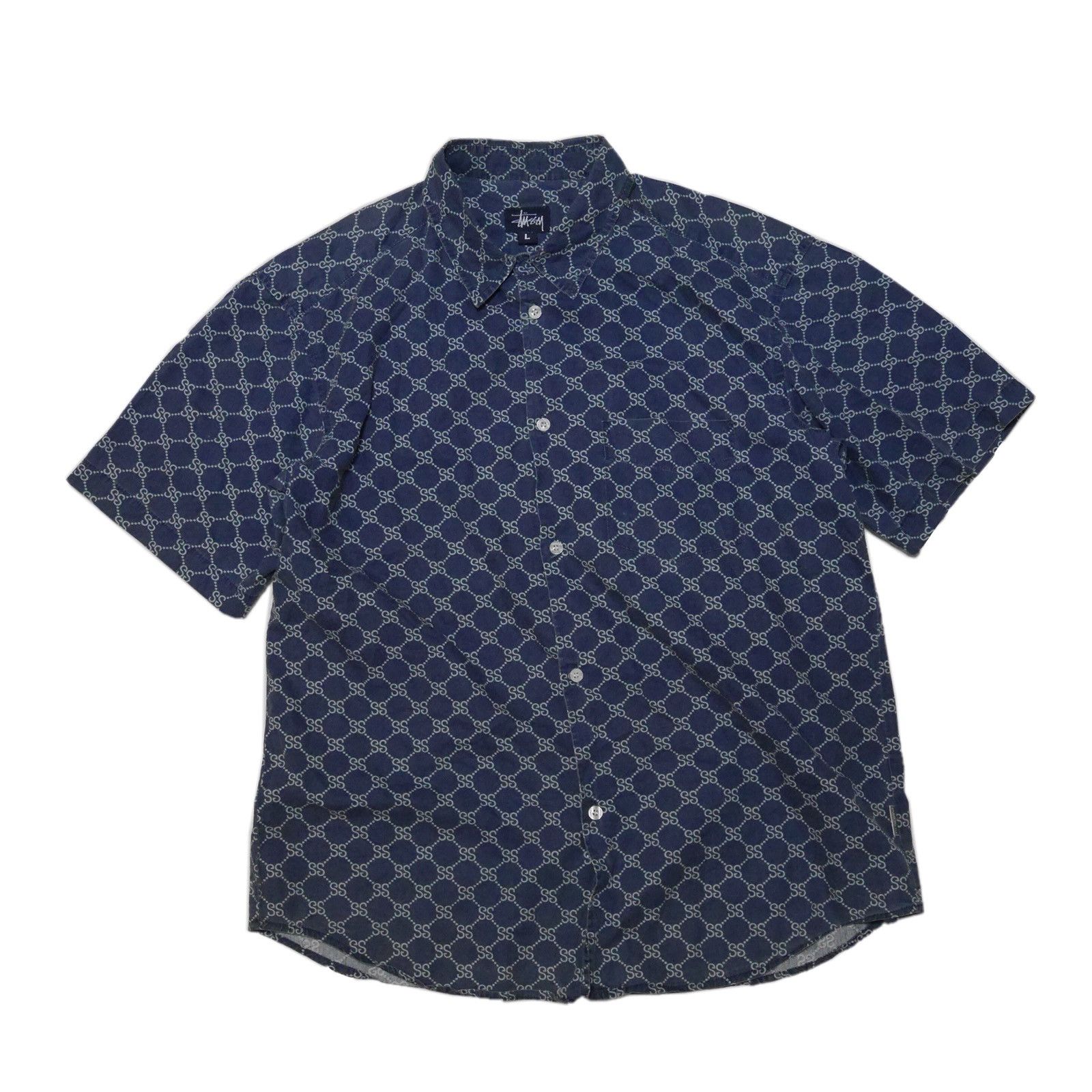 OLD STUSSY モノグラム パフジャケット GUCCIサンプリング