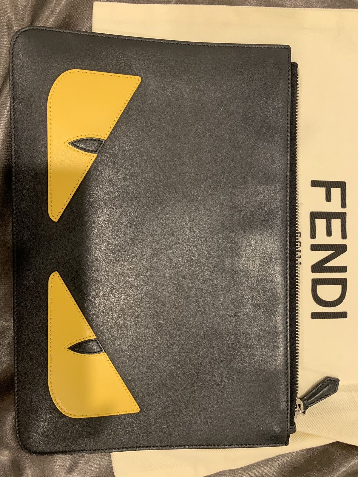 Fendi, Bags, Fendi Monster Clutch