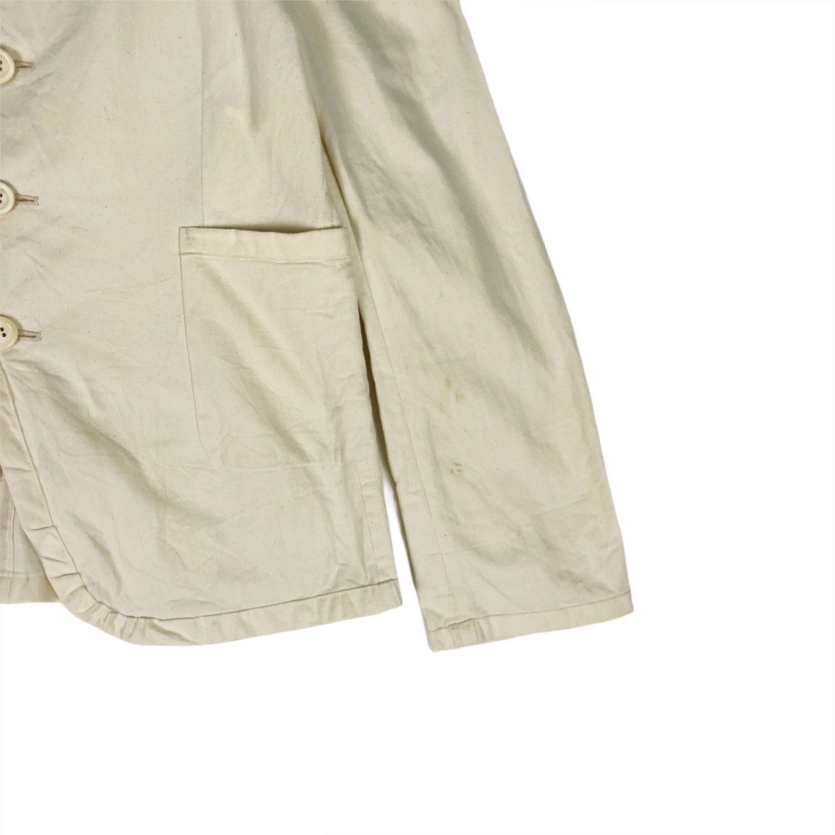 CDG by Comme des Garcons ❄️CDG SS2000 Robe De Chambre Beige Jacket Size US M / EU 48-50 / 2 - 5 Thumbnail
