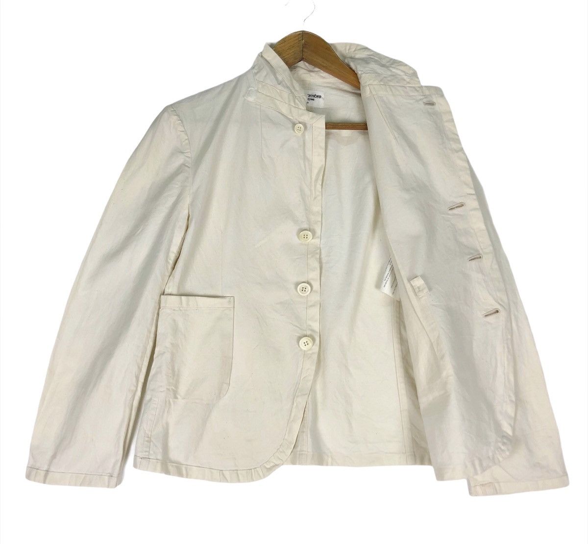 CDG by Comme des Garcons ❄️CDG SS2000 Robe De Chambre Beige Jacket Size US M / EU 48-50 / 2 - 6 Thumbnail