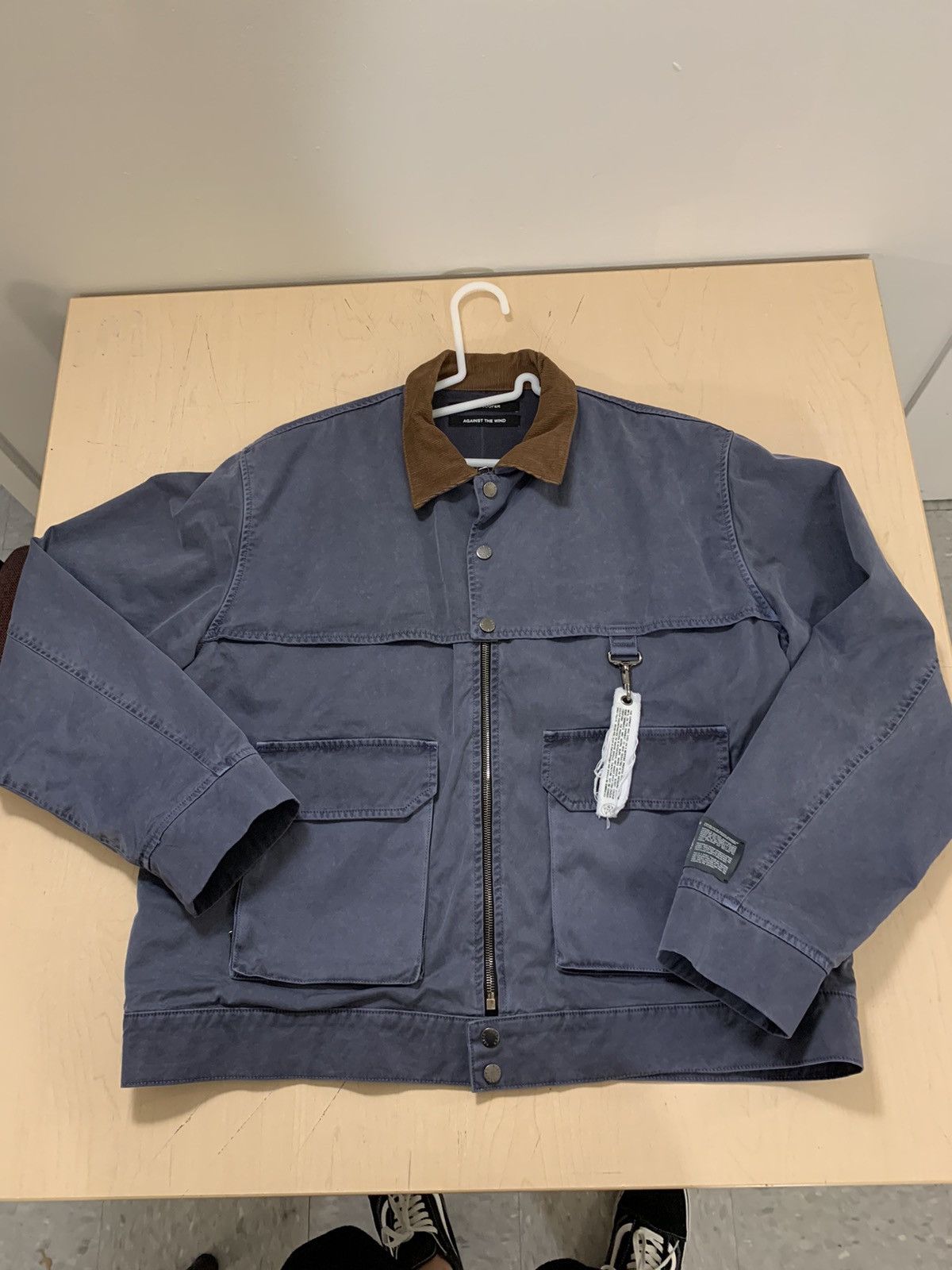 image of Reese Cooper Barney’S Exclusive Workwear Jacket XL in Blue, Men's