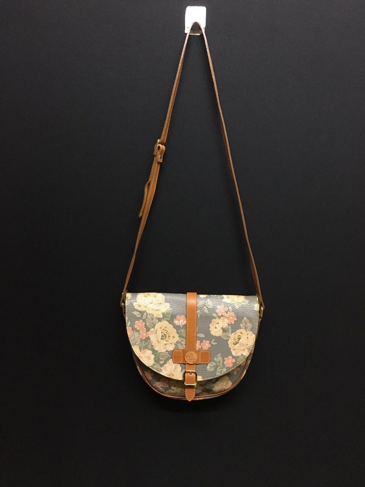 Pierre Balmain × Vintage Sling bag solid leather flower motif Size ONE SIZE - 9 Thumbnail