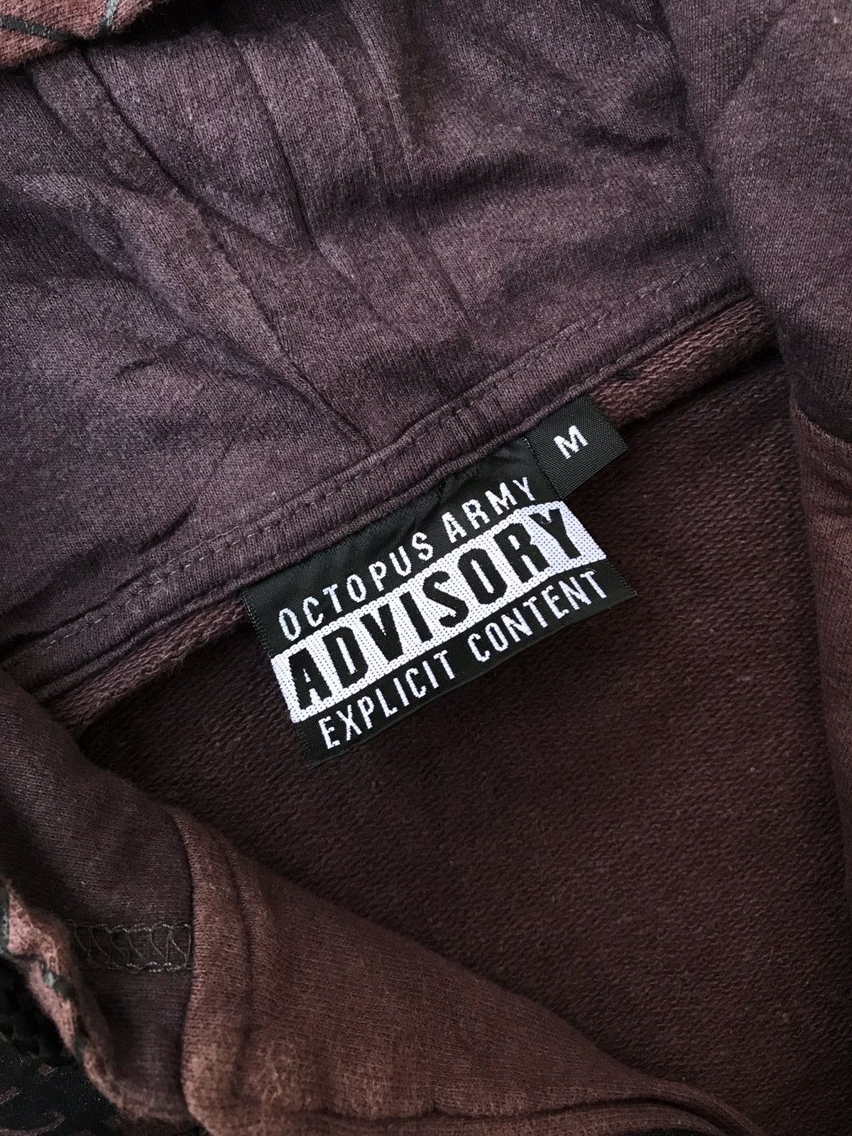 Japanese Brand Octopus Army Zip up All Over Print Hoodie Size US M / EU 48-50 / 2 - 3 Thumbnail