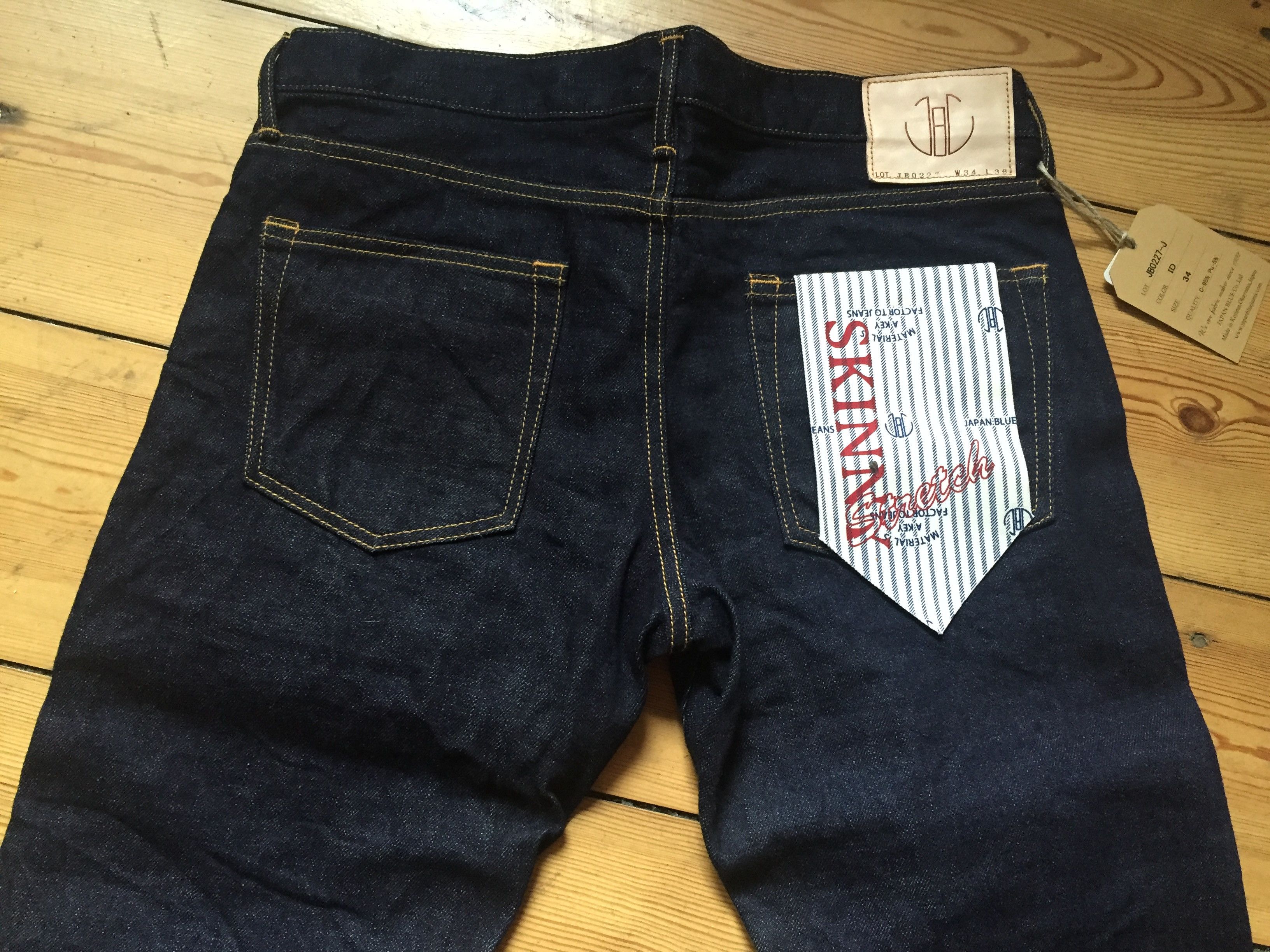 Japan Blue JAPAN BLUE JB0227 13OZ stretch selvedge | Grailed