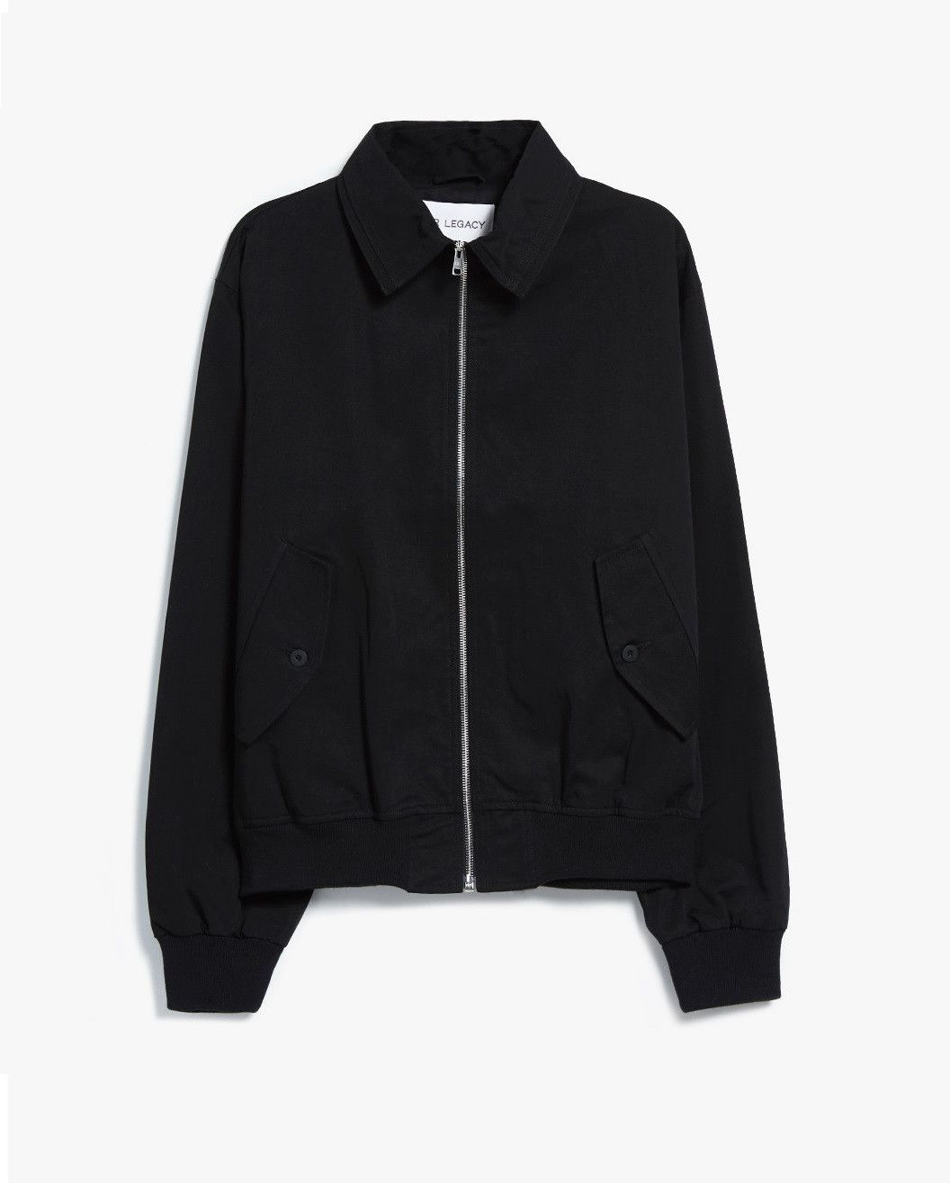 Our Legacy Half Harrington Jacket Black Work Twill Grailed