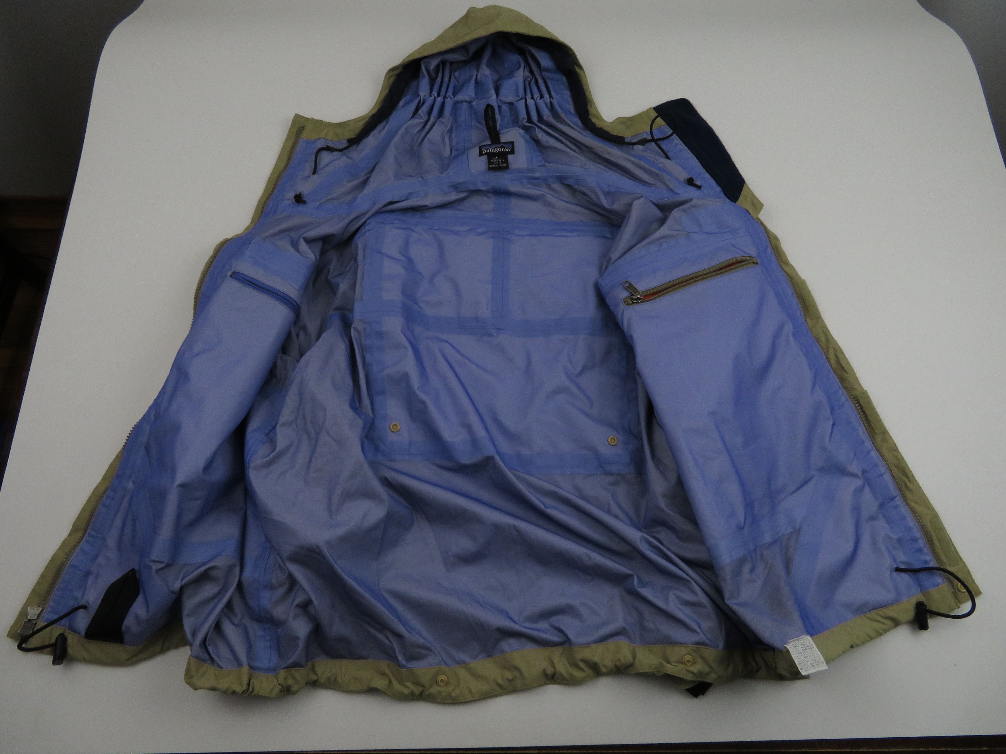 Vintage Patagonia Men's SST Fly Fishing Jacket Large Rain Hooded