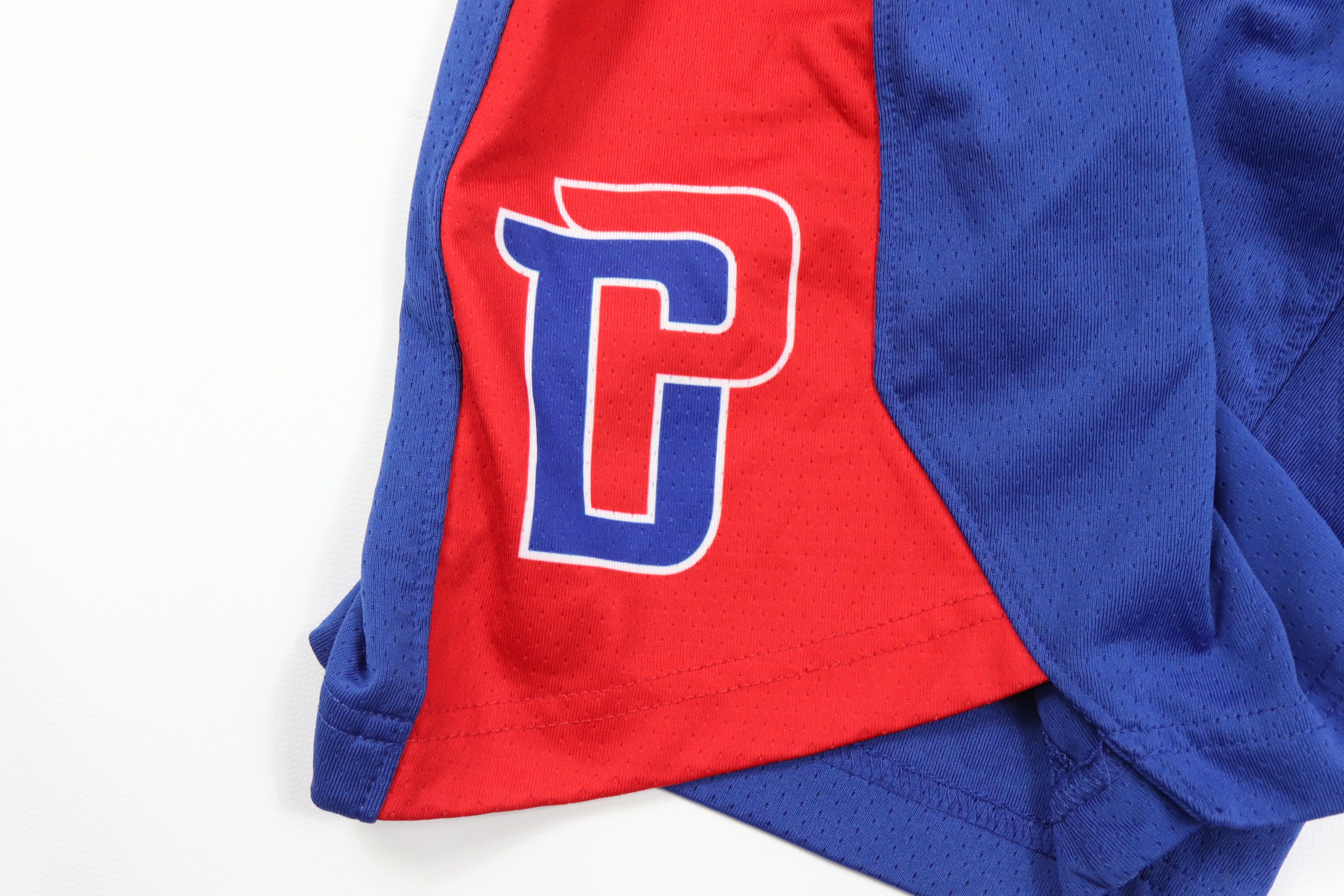 Nike Nike NBA Authentics Detroit Pistons Game Worn Shorts 2XL +2 Size US 38 / EU 54 - 5 Thumbnail