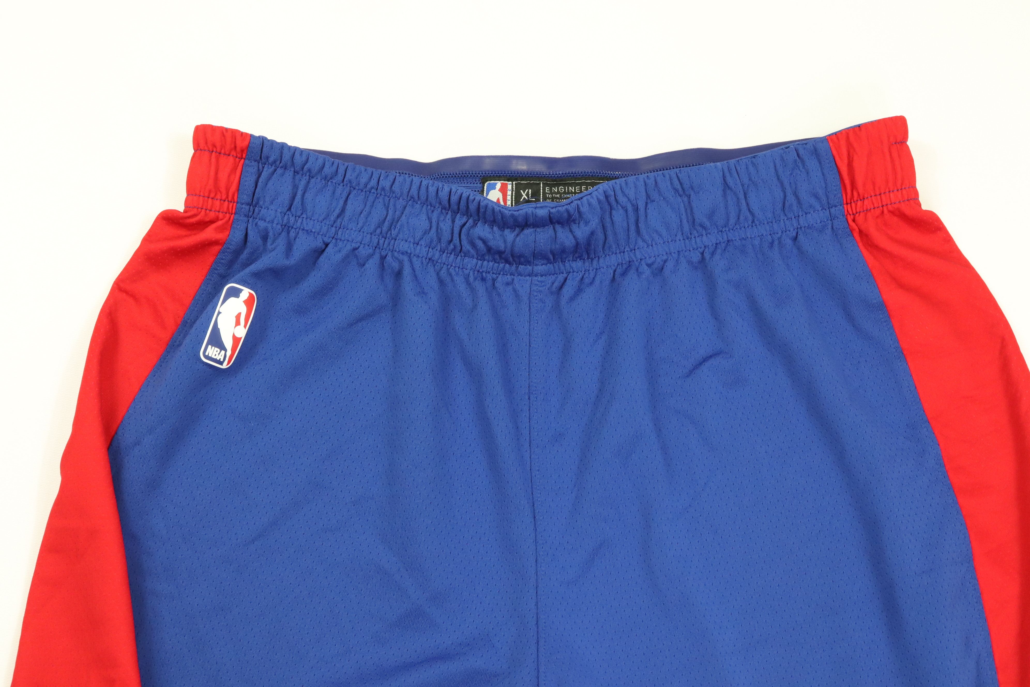 Nike Nike NBA Authentics Detroit Pistons Game Worn Shorts 2XL +2 Size US 38 / EU 54 - 3 Thumbnail