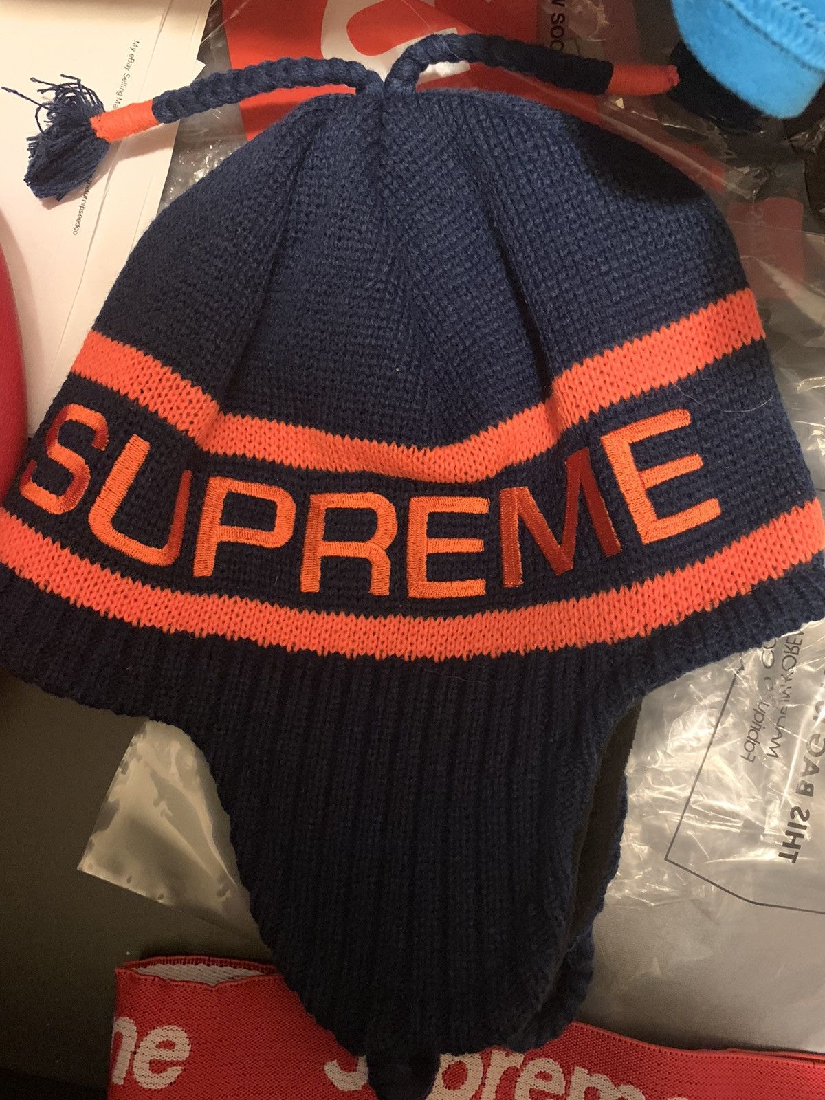 Supreme Supreme Earflap Beanie | Grailed