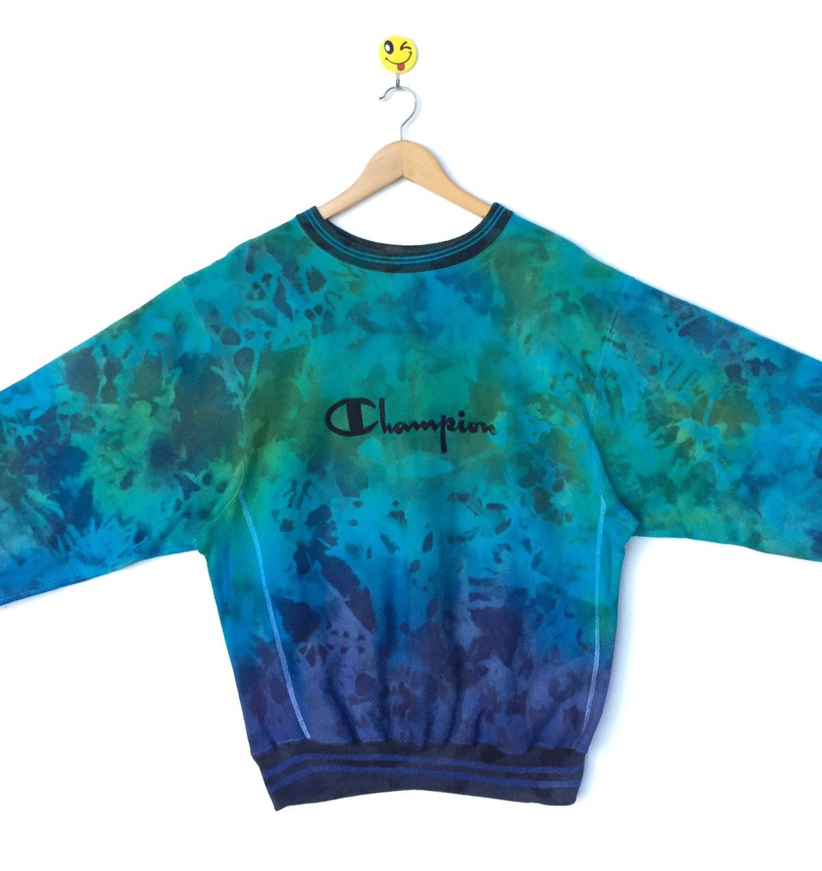 RARE❗️Champion reverse weave Tie Dye Custom Made