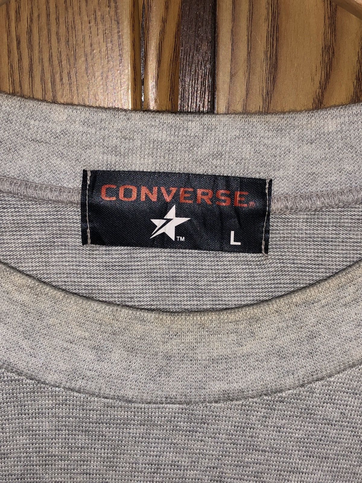 Converse × Vintage Rare Vintage 90 Converse Spell Out Big Logo Shirts Size US L / EU 52-54 / 3 - 2 Thumbnail