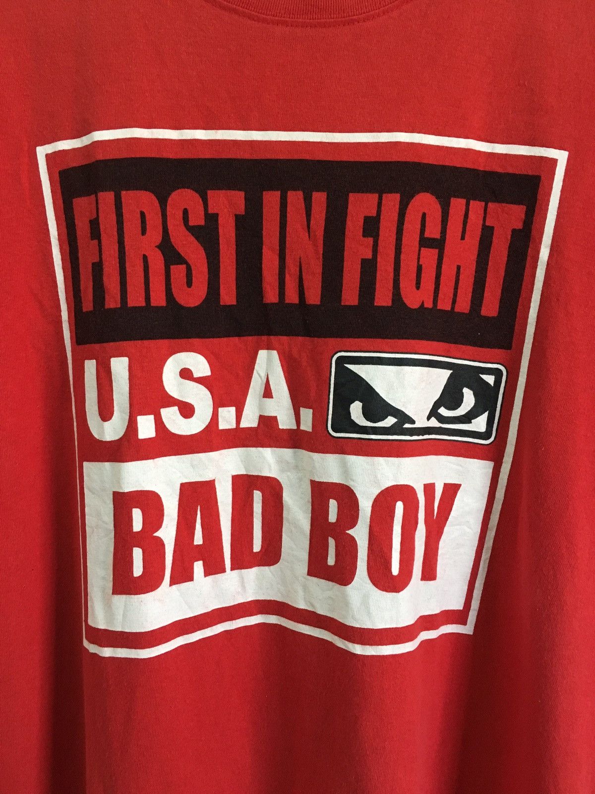 Japanese Brand Vintage bad boy first in fight usa bad boy Size US L / EU 52-54 / 3 - 3 Thumbnail