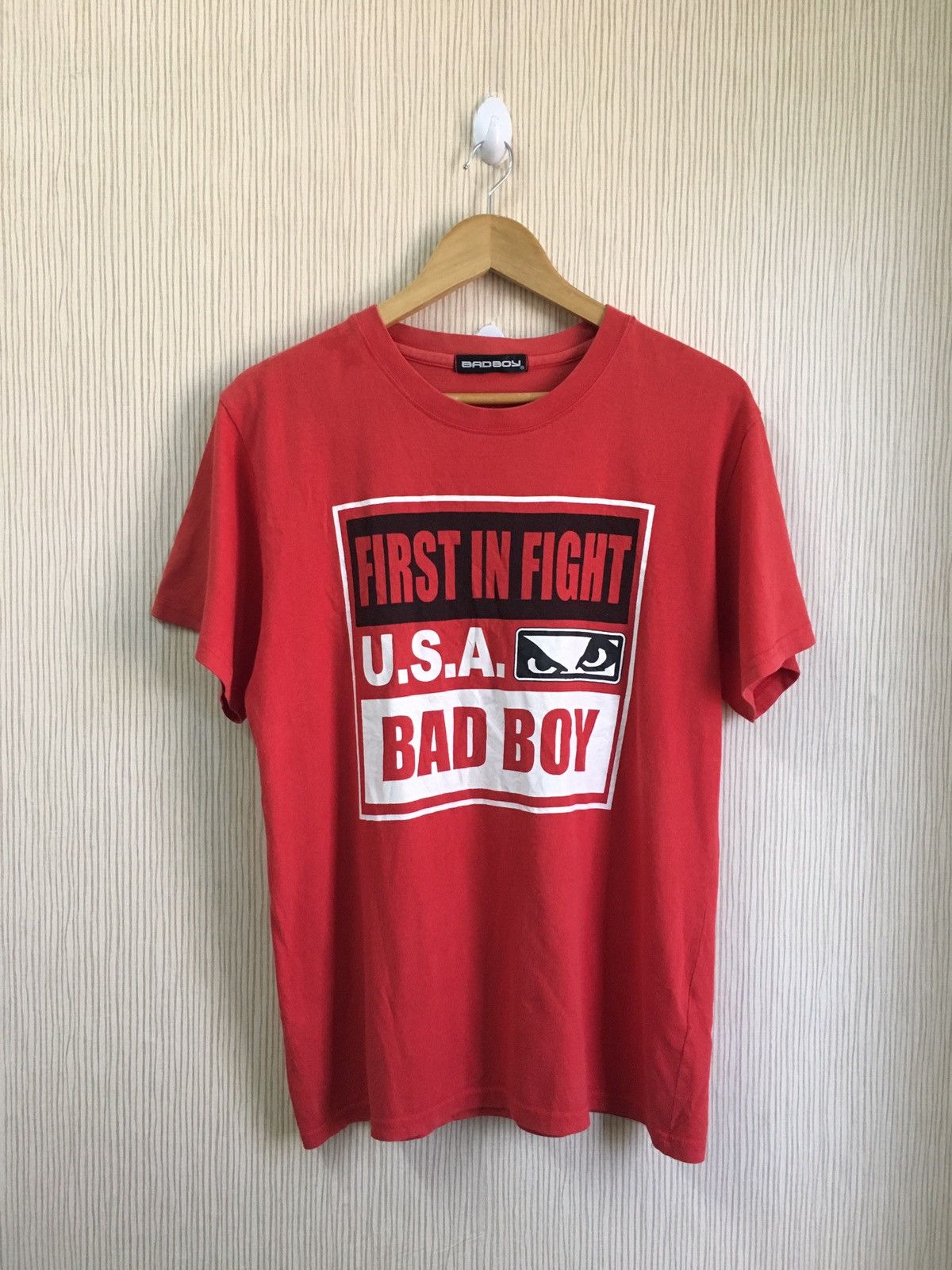 Japanese Brand Vintage bad boy first in fight usa bad boy Size US L / EU 52-54 / 3 - 1 Thumbnail