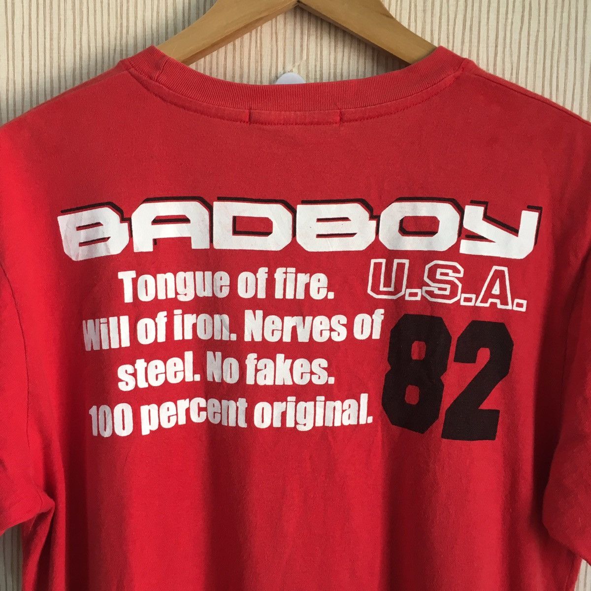 Japanese Brand Vintage bad boy first in fight usa bad boy Size US L / EU 52-54 / 3 - 7 Thumbnail