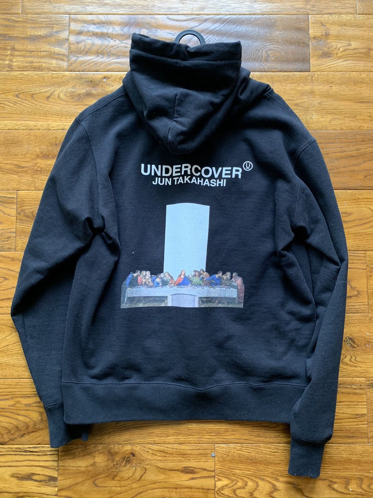 Undercover Jesus Last Supper Undercover logo hoodie Grailed