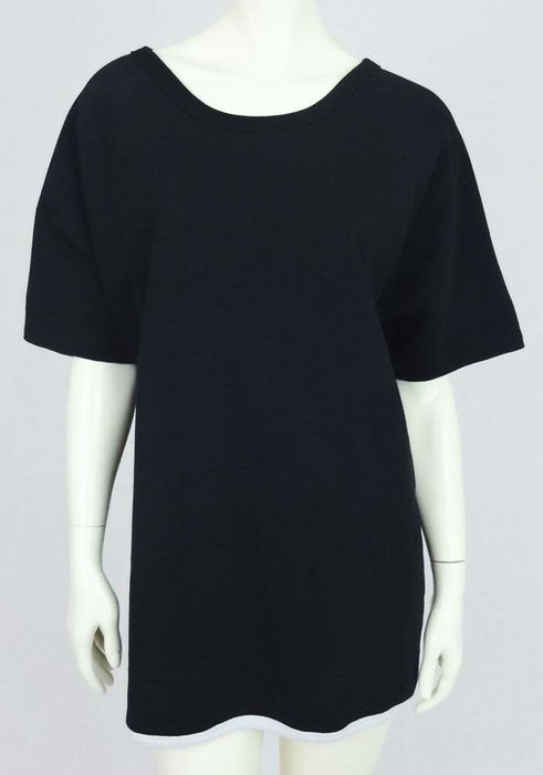 Dries Van Noten Open-back with Bondage Strap Black Shirt with ...
