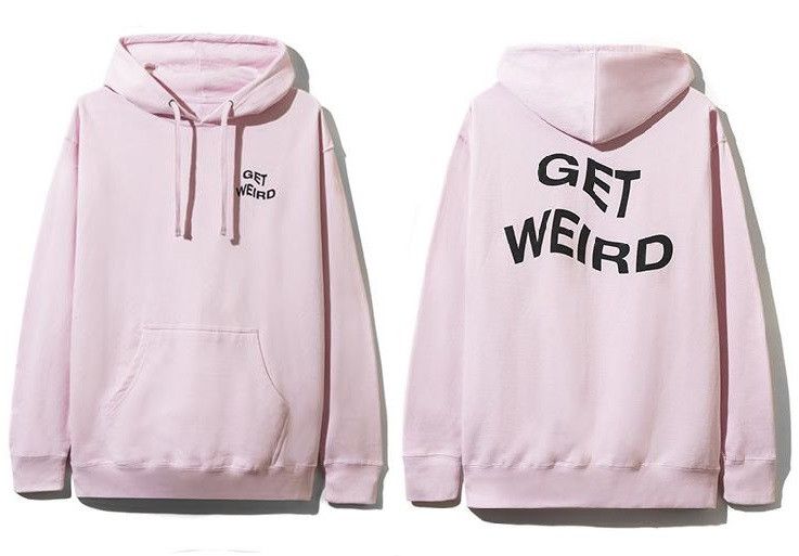 Anti Social Social Club Get Weird Hoodie Grailed