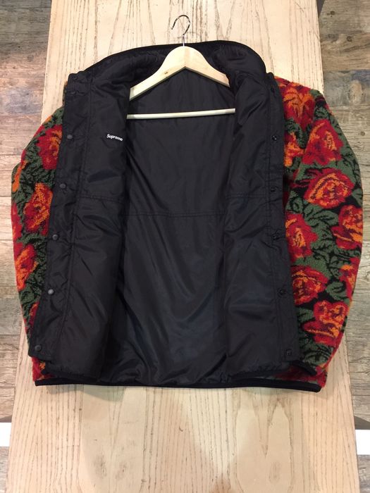 Supreme clearance roses sherpa