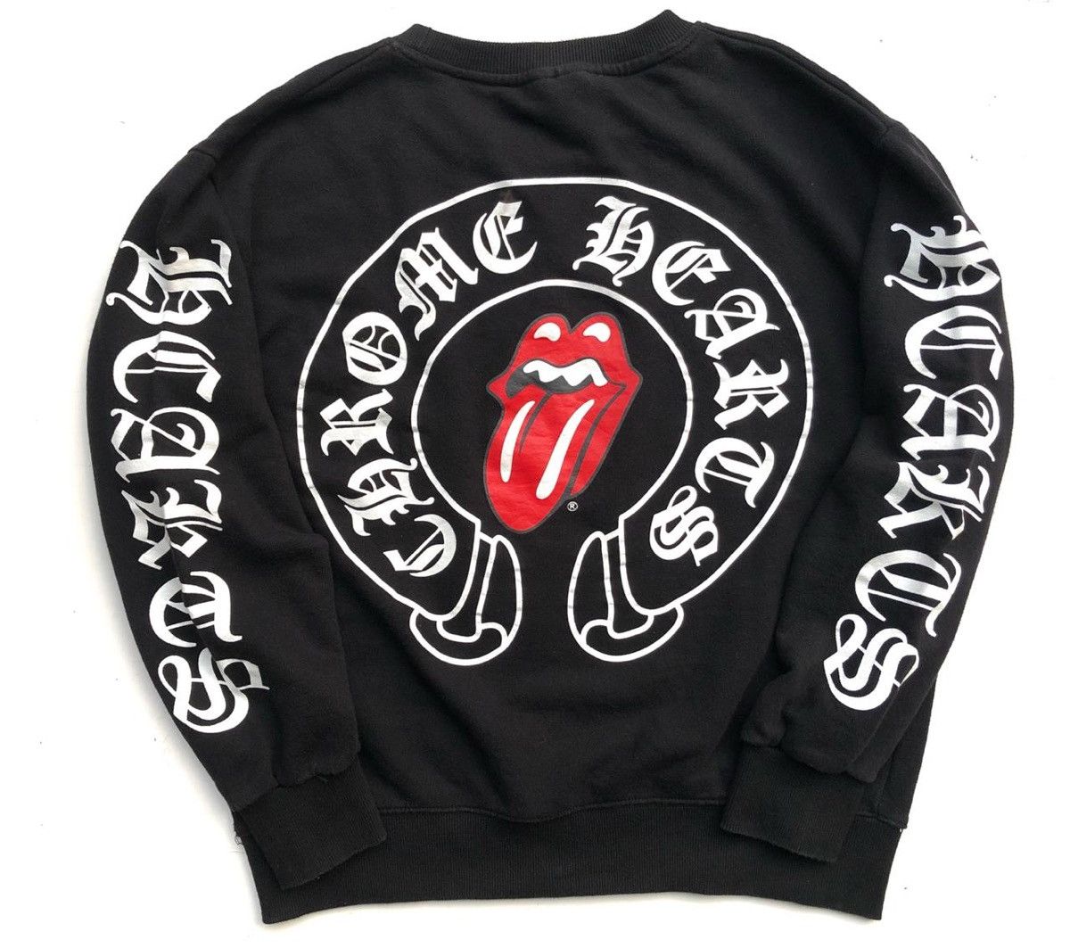 Chrome Hearts Vintage Chrome Hearts X Rolling Stones Crewneck