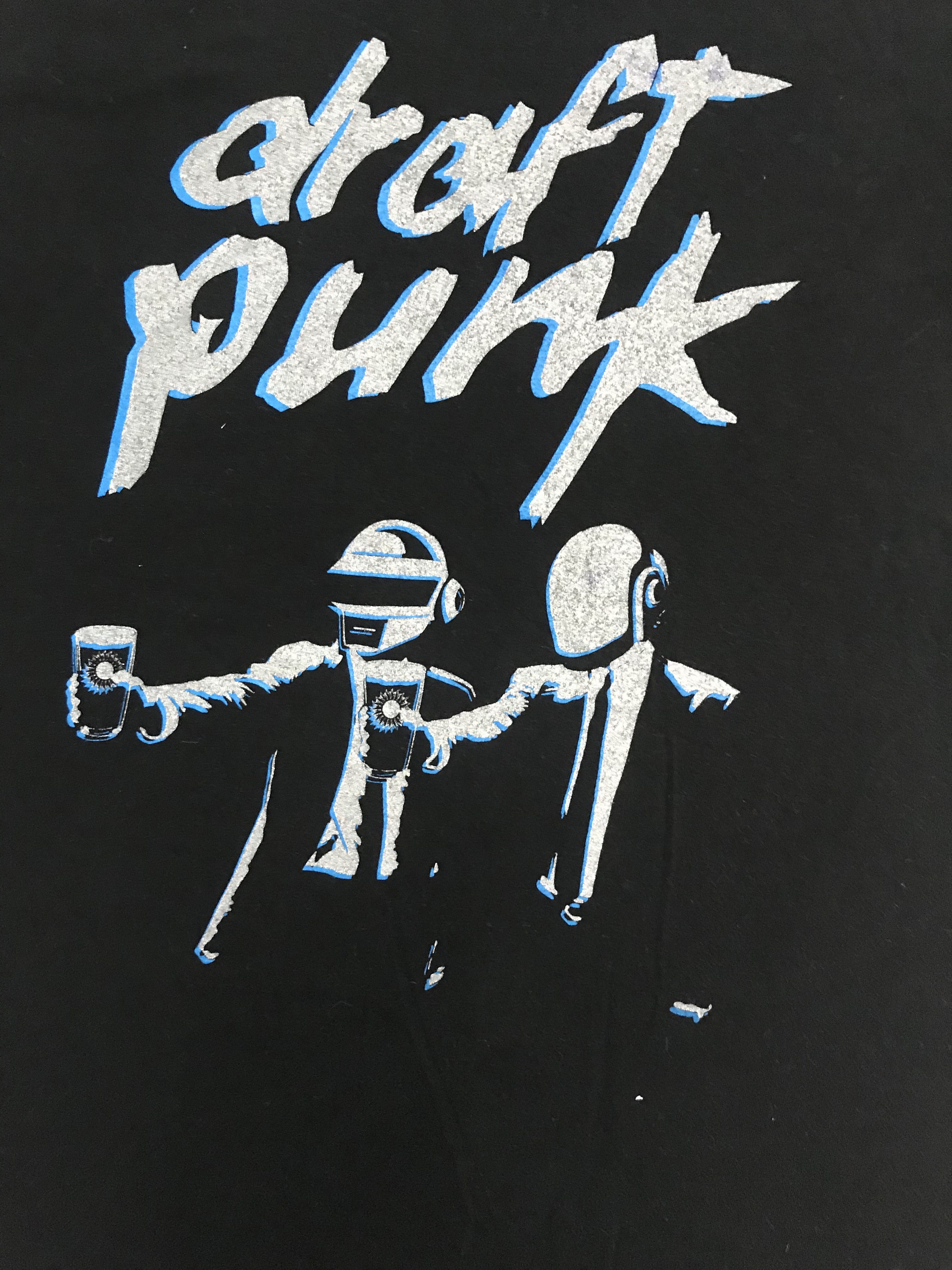 American Apparel Draft Punk Cyborg Digital Tshirt Size US S / EU 44-46 / 1 - 2 Thumbnail