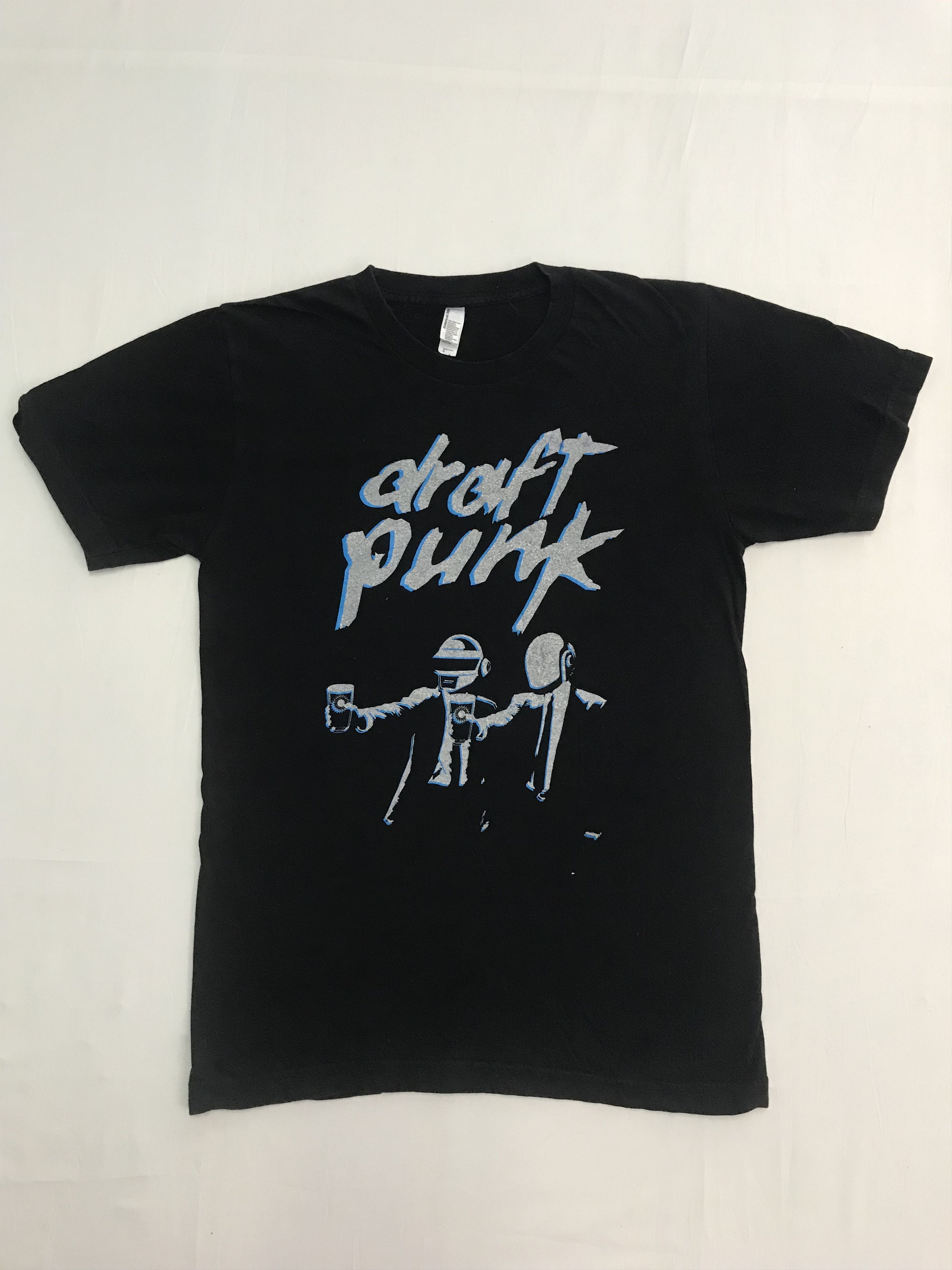American Apparel Draft Punk Cyborg Digital Tshirt Size US S / EU 44-46 / 1 - 1 Thumbnail