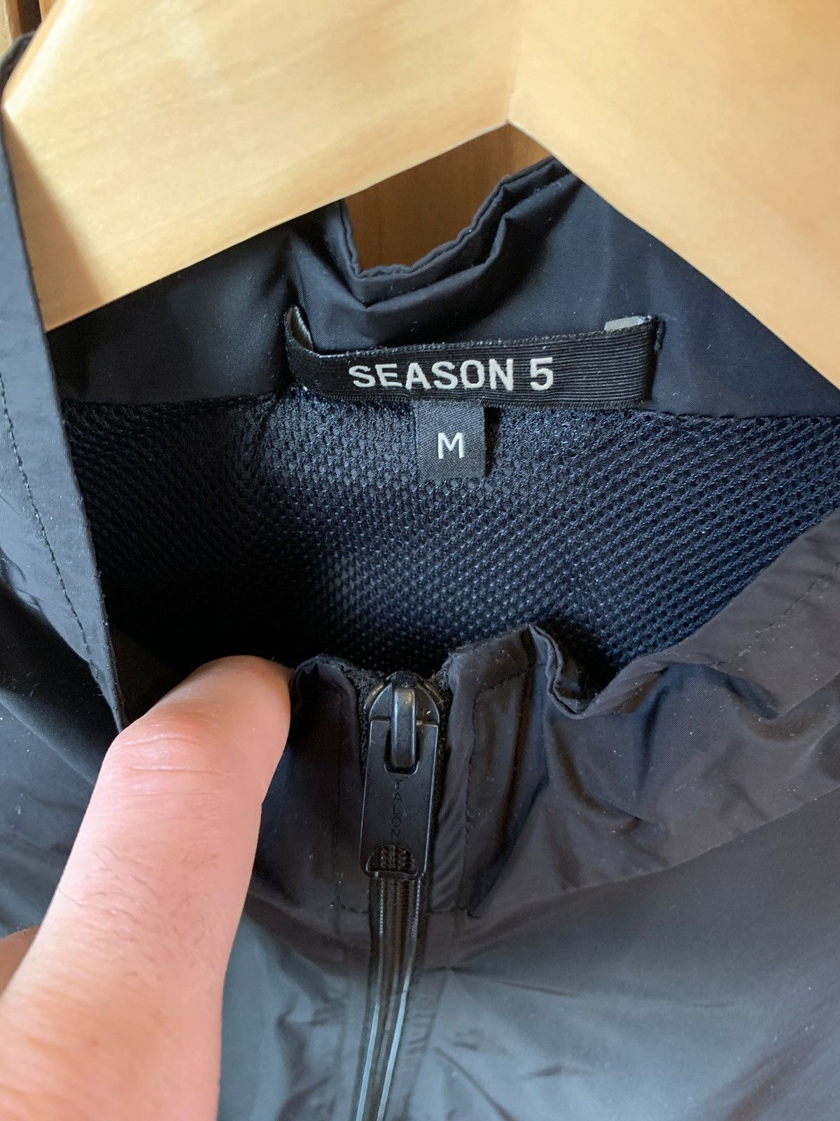 Yeezy Season YEEZY SEASON 5 HALF ZIP WINDBREAKER | Grailed