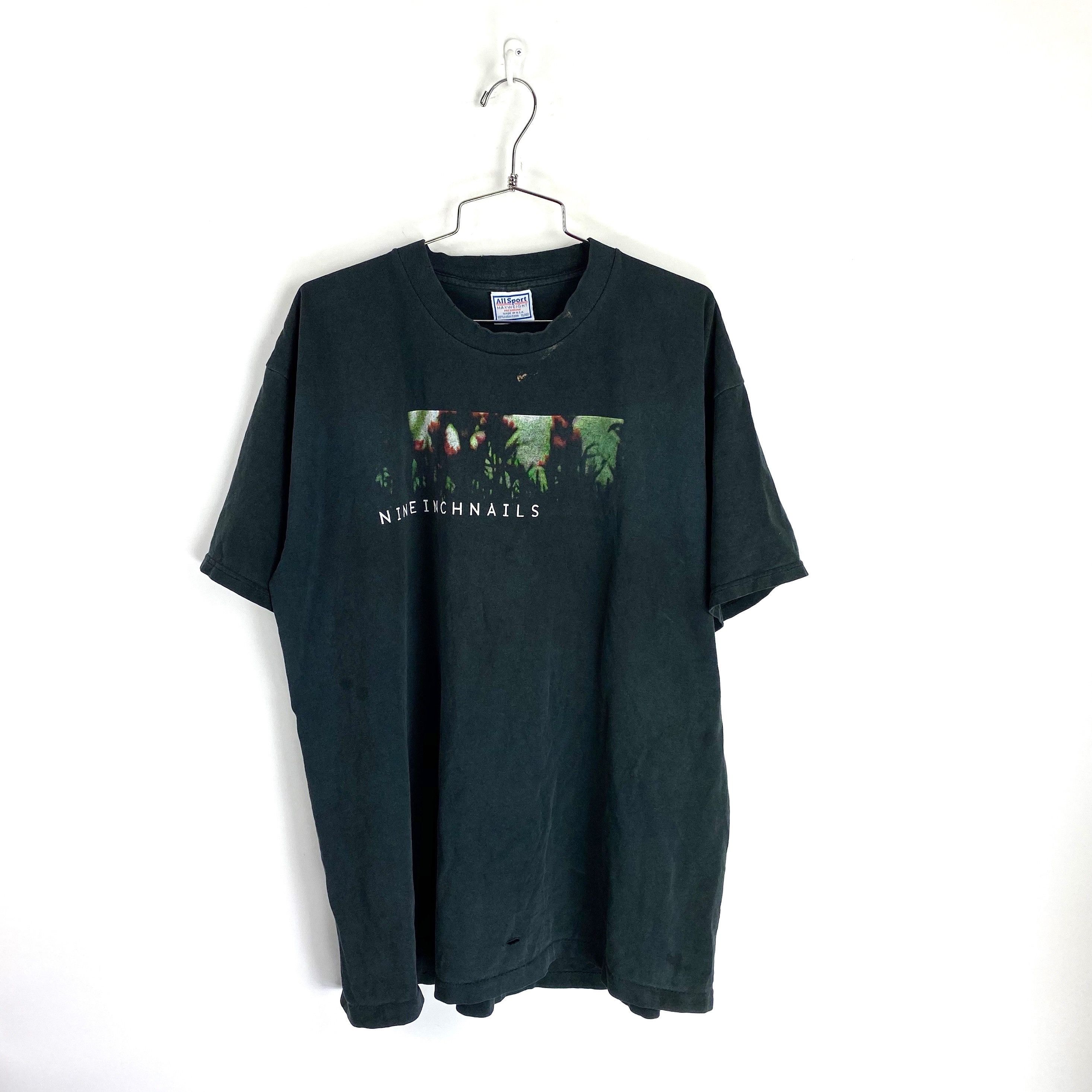 Band Tees × Rap Tees × Vintage Vintage Nine Inch Nails 90s T Shirt 