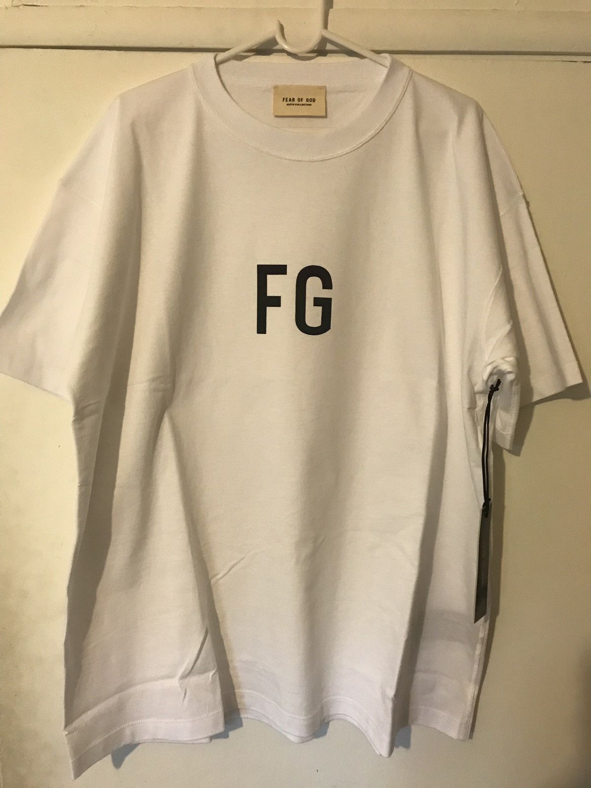 Fear of God 6th collection 2024 FG iridescent tee