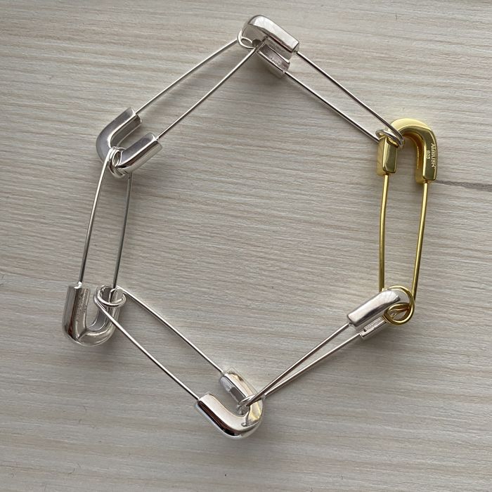 Ambush Design Ambush design Safety Pin link bracelet safe silver