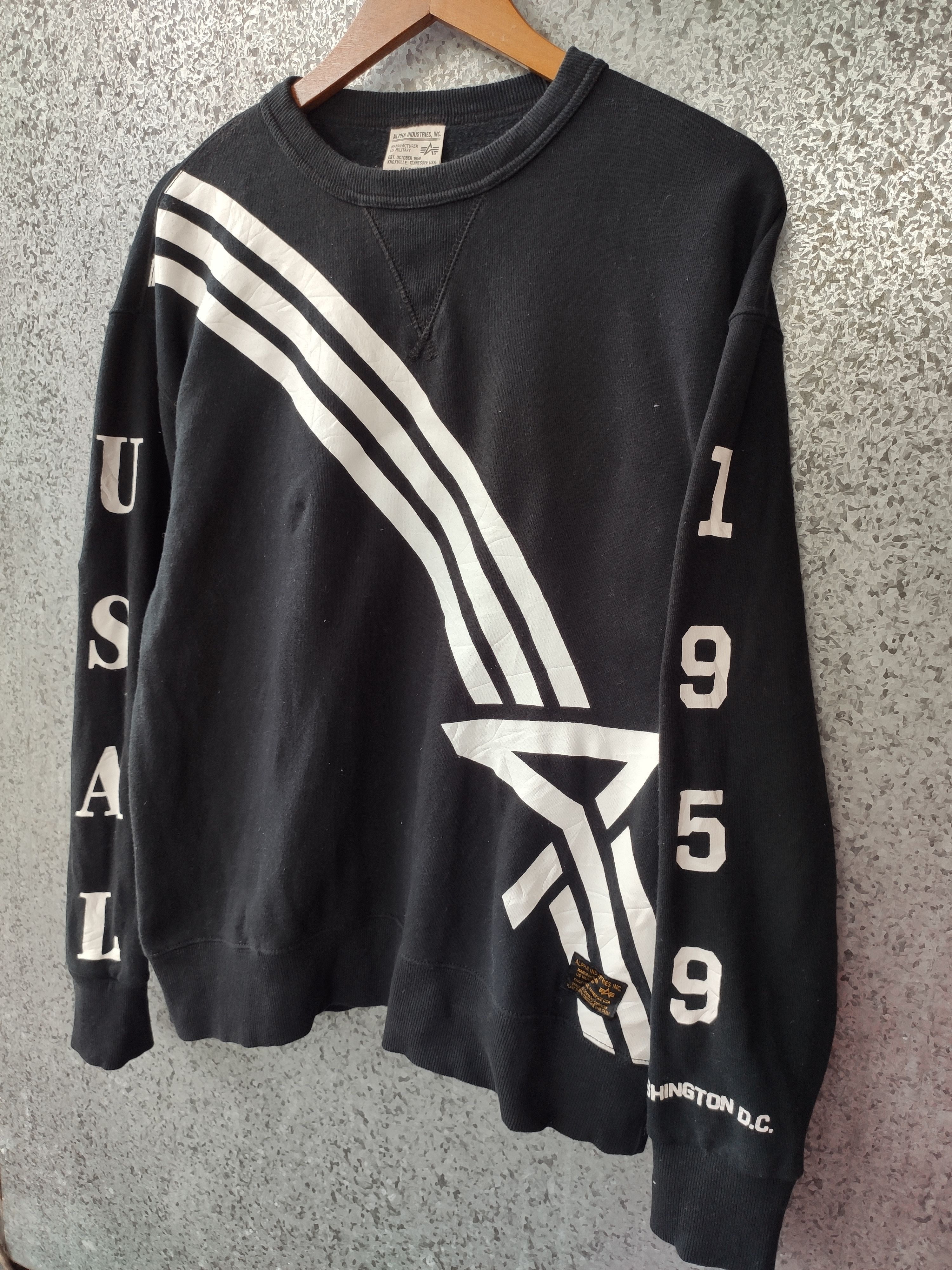Alpha Industries Alpha Industries sweatshirt big logo Size US M / EU 48-50 / 2 - 3 Thumbnail