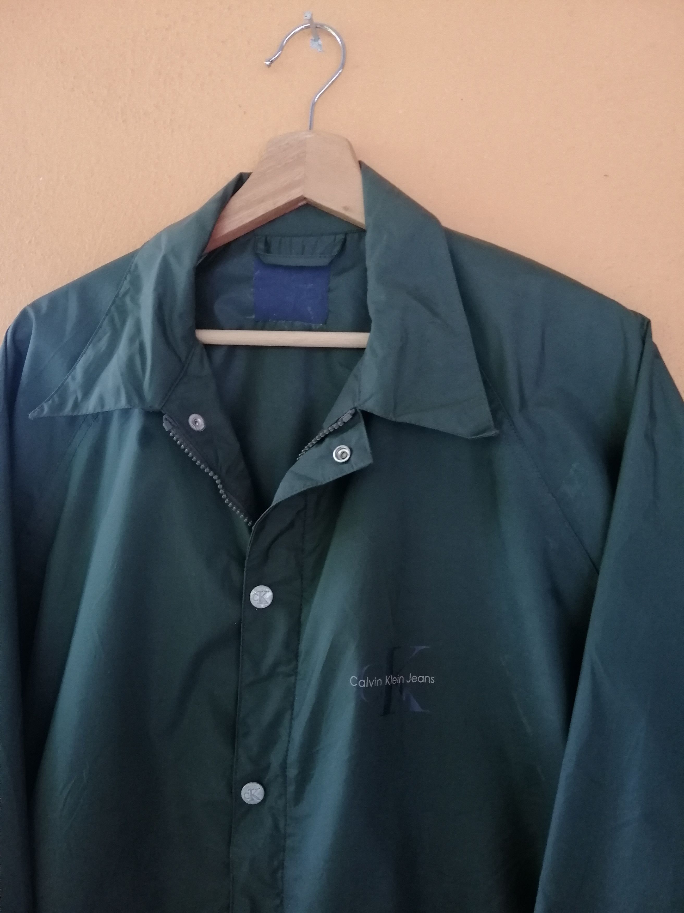 Calvin Klein Vintage 90s Calvin Klein Big Logo Light Jacket Size US XL / EU 56 / 4 - 6 Thumbnail