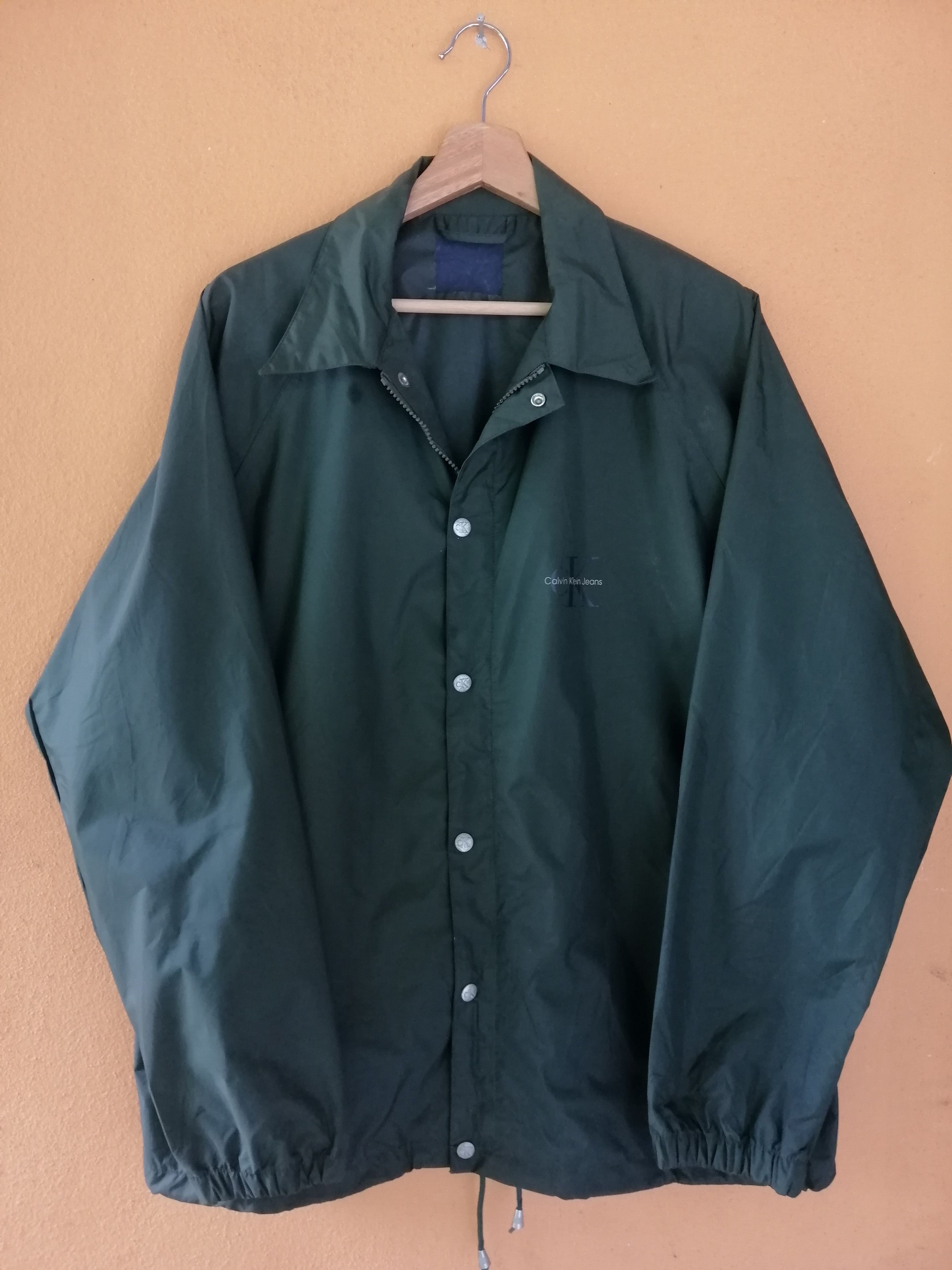 Calvin Klein Vintage 90s Calvin Klein Big Logo Light Jacket Size US XL / EU 56 / 4 - 7 Thumbnail