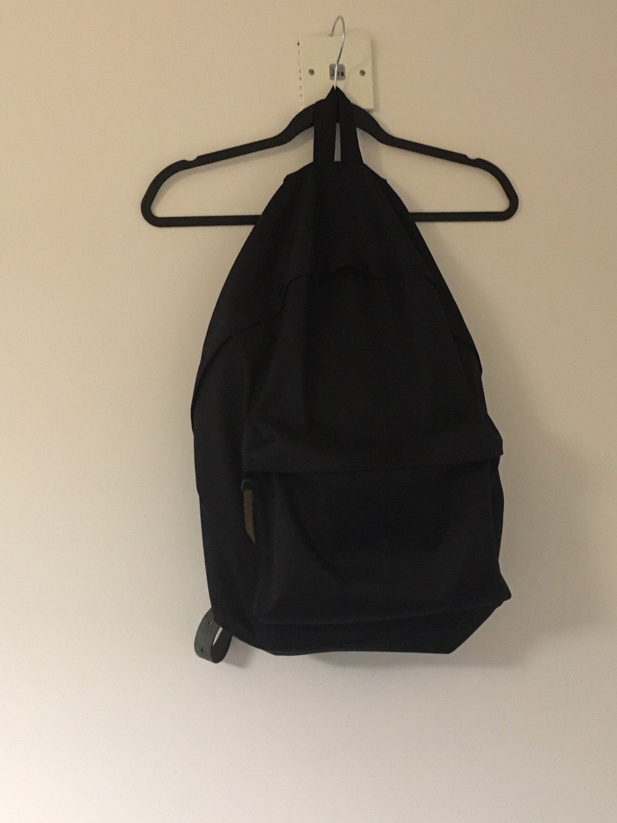 image of Nanamica Namamica Cowhide Detailing Backpack in Black, Men's