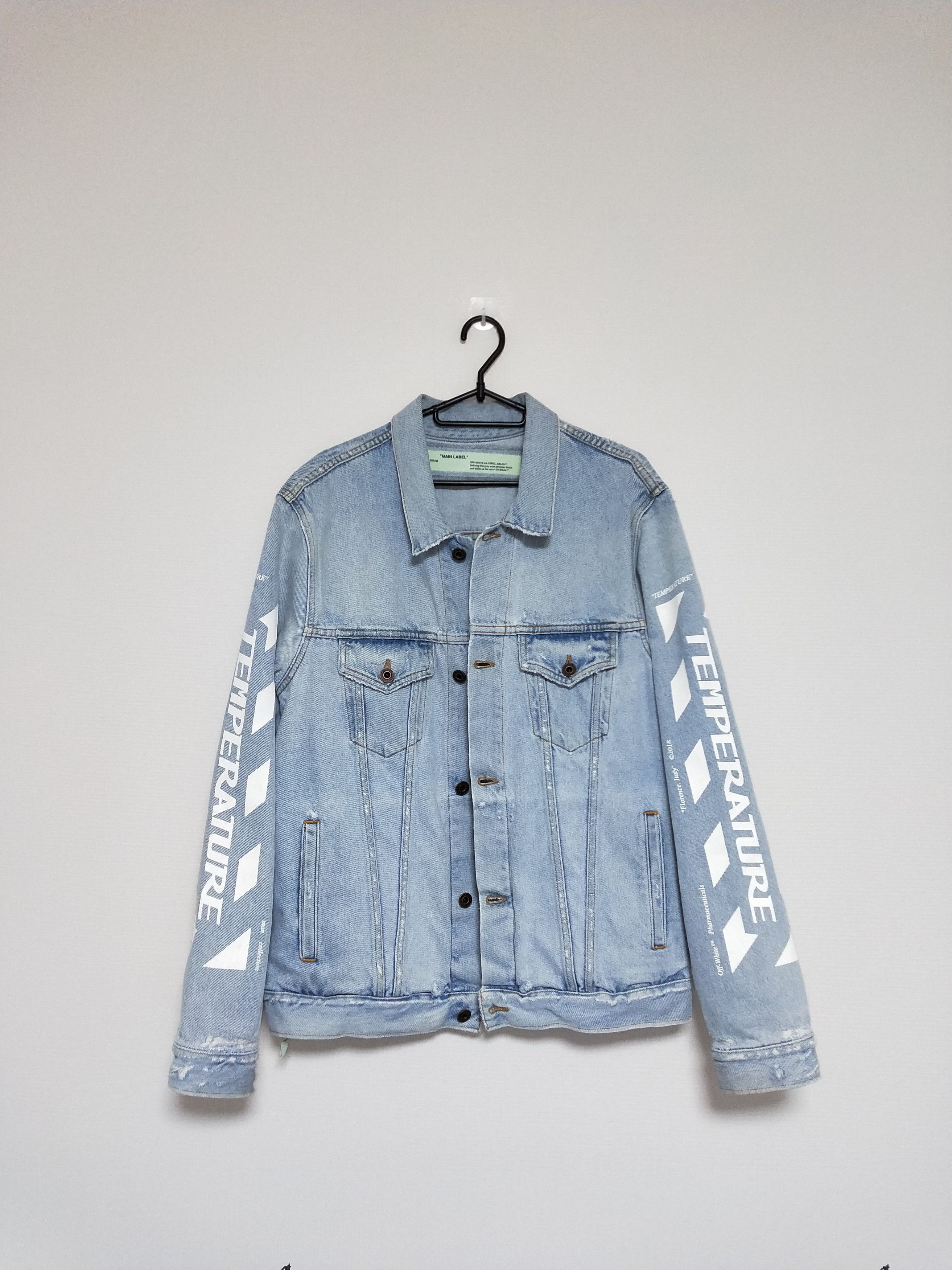 Off white hotsell temperature jacket