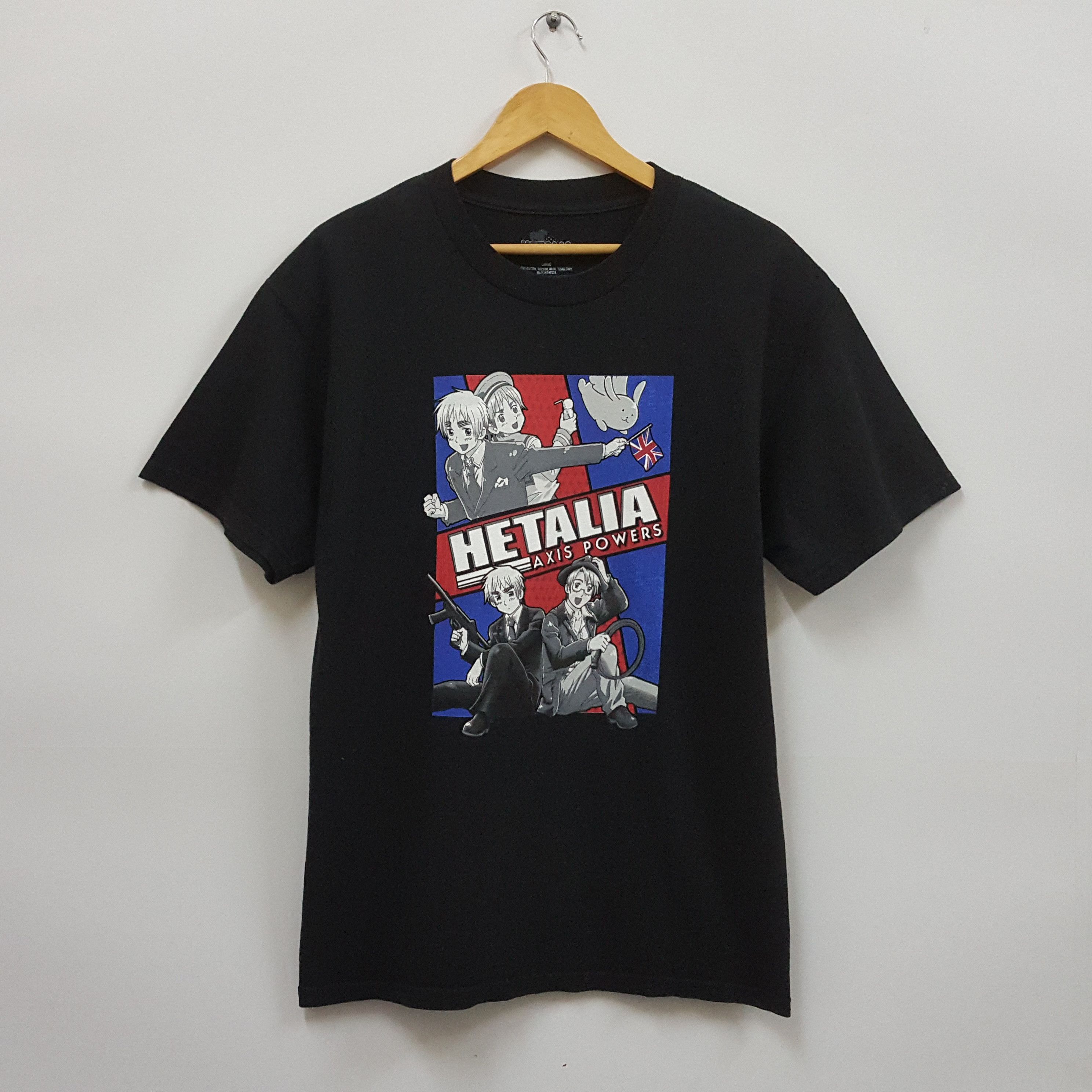 ヘタリア Axis Powers “DOKNJO OMOCHI” Tシャツ ヘタリア Axis Powers」 `DOKONJO OMOCHI`Tシャツ Mサイズ